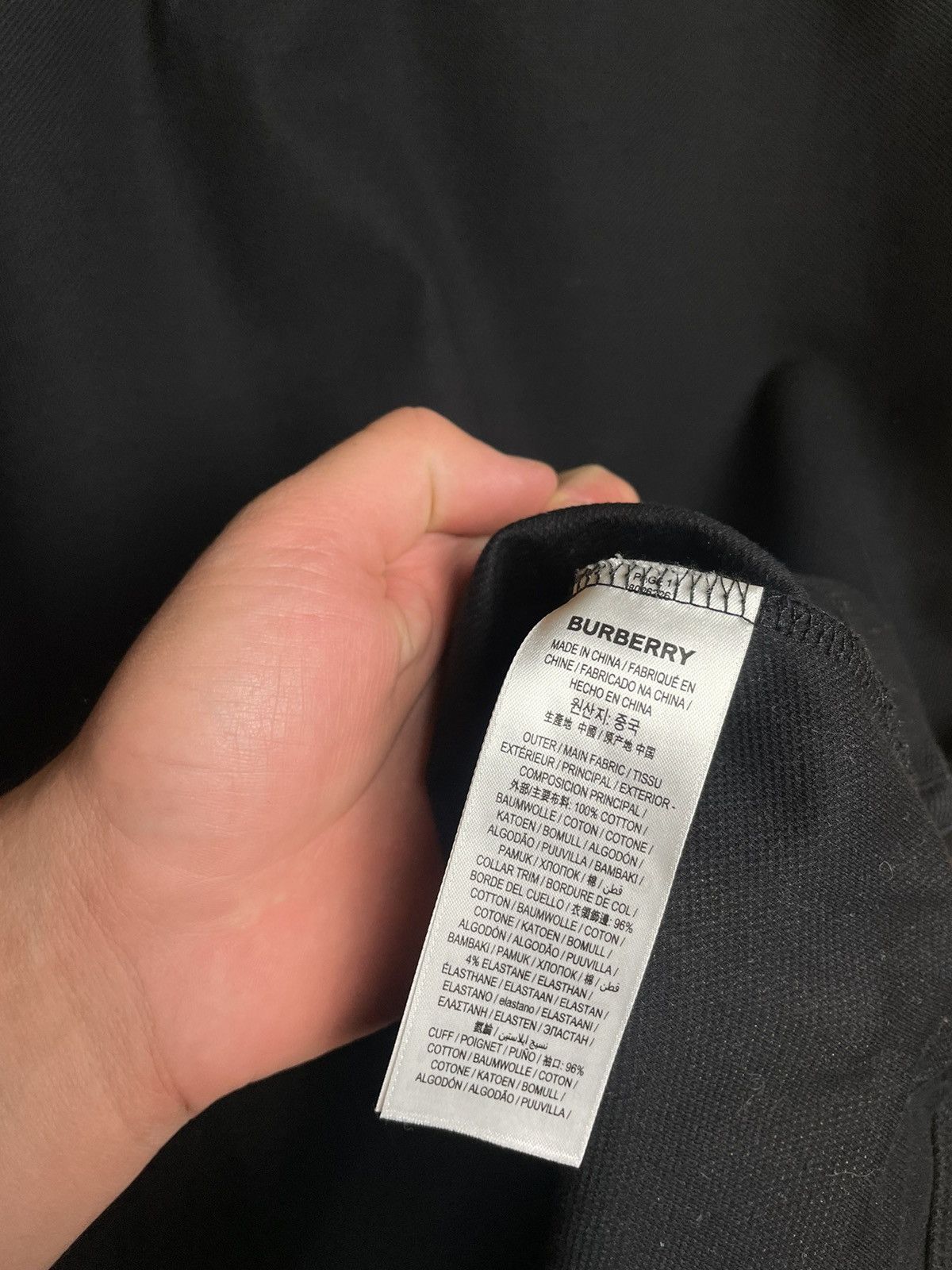 Burberry Burberry Men Polo T-Shirt Size S Size US S / EU 44-46 / 1 - 8 Thumbnail