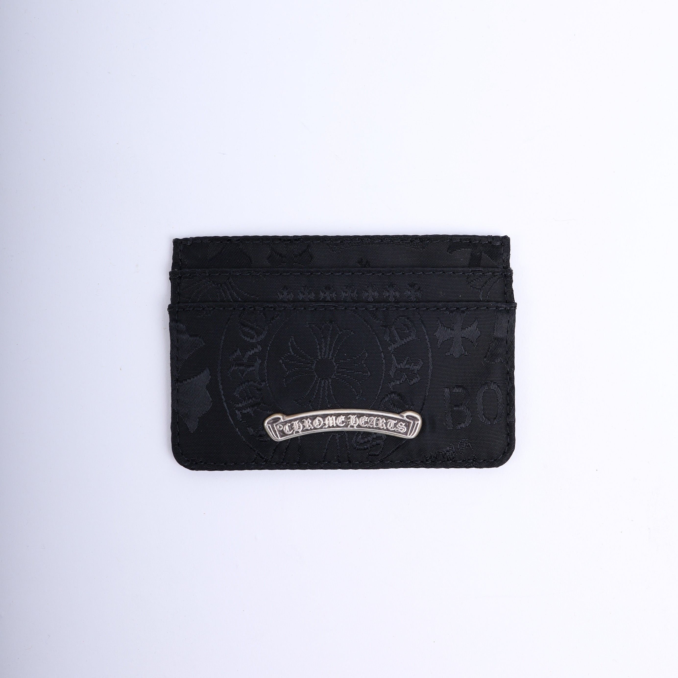 Chrome Hearts BLACK CHROME HEARTS NYLON STENCIL CARD HOLDER Size ONE SIZE - 5 Thumbnail