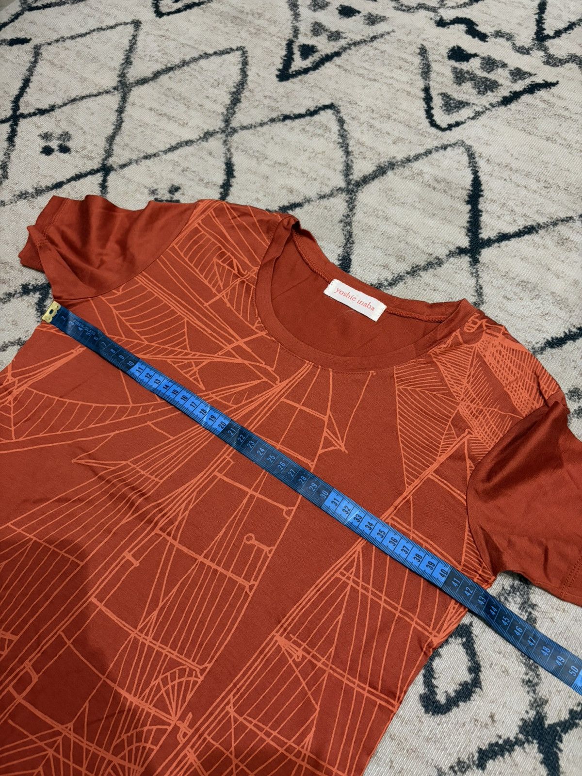 yoshie inaba Yoshie Inaba Orange T-Shirt Size S / US 4 / IT 40 - 10 Thumbnail