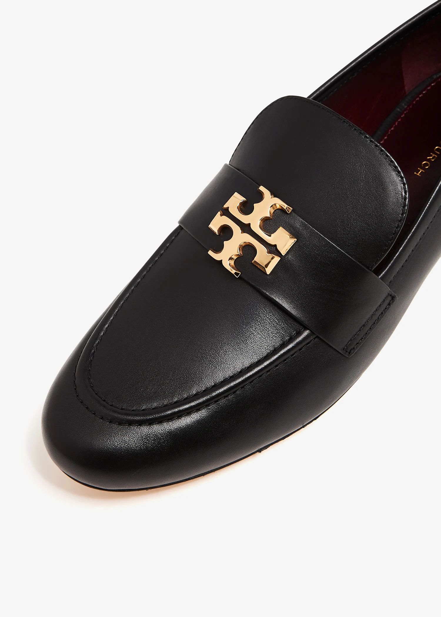 Tory Burch o1s22i1n1024 Eleanor Loafers in Black Size US 9 / IT 39 - 3 Thumbnail