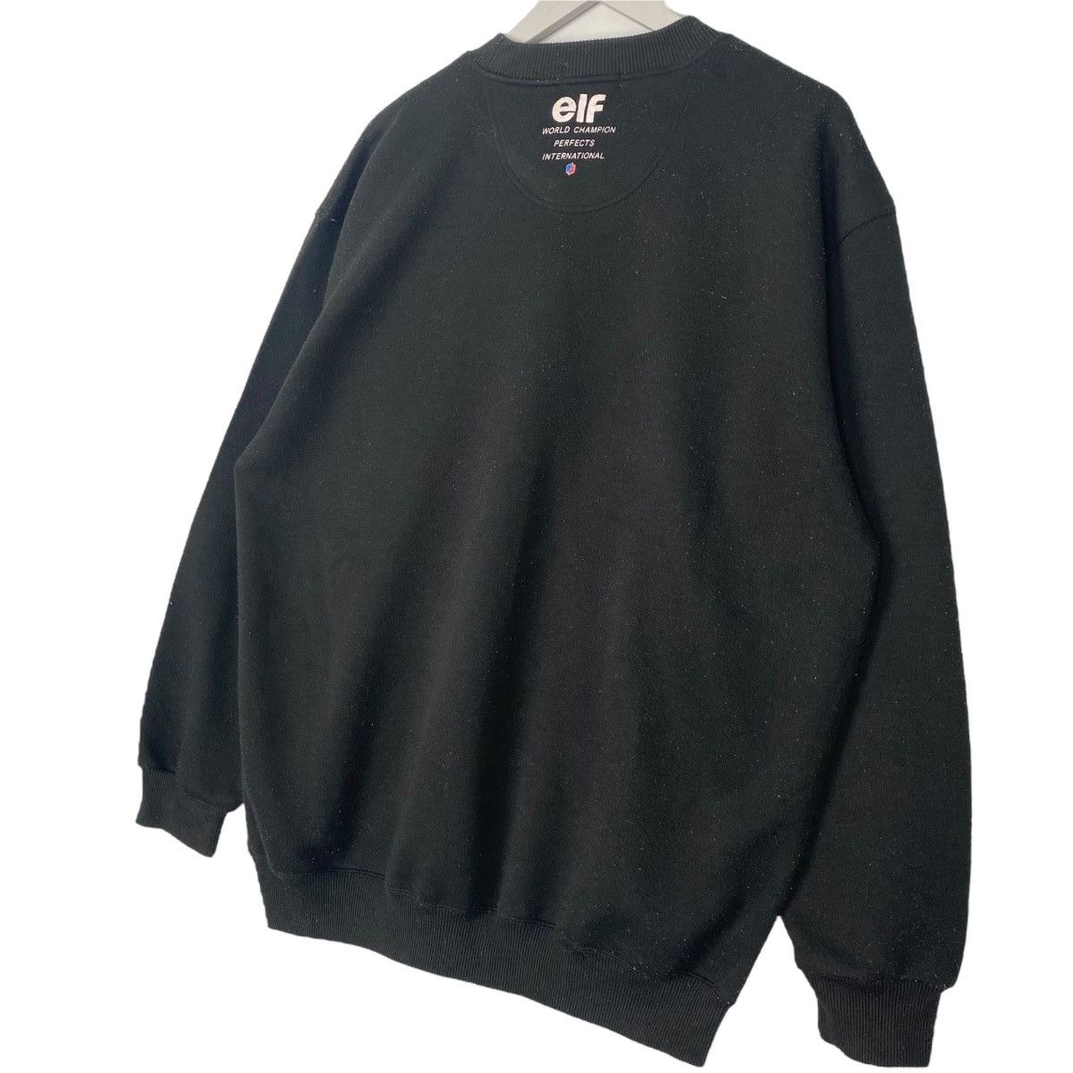 Vintage Vintage Elf Racing Sweatshirt Crewneck Black Size XL Size US XL / EU 56 / 4 - 5 Thumbnail