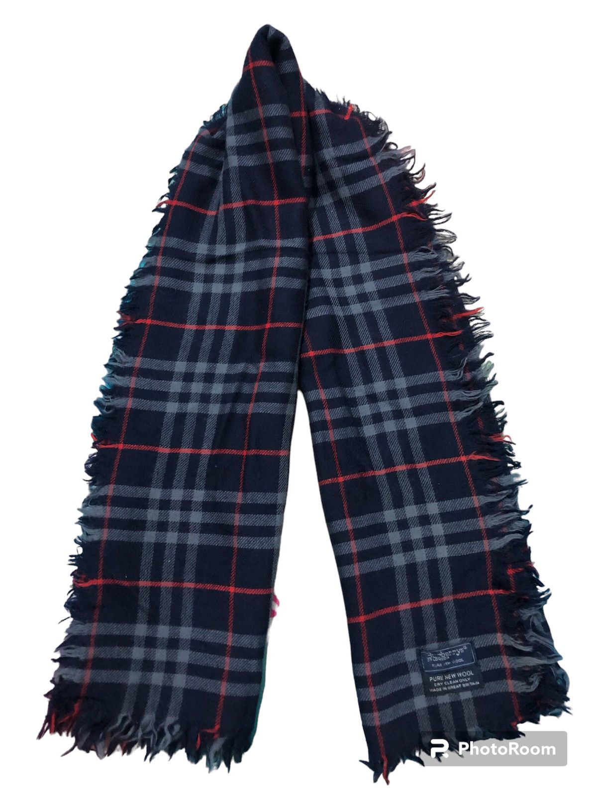 Giant check gauze scarf clearance