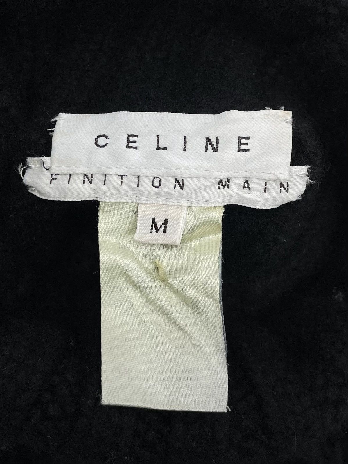 Celine Vintage CELINE Paris “Finition Main” Cashmere Vest Size M / US 6-8 / IT 42-44 - 7 Thumbnail