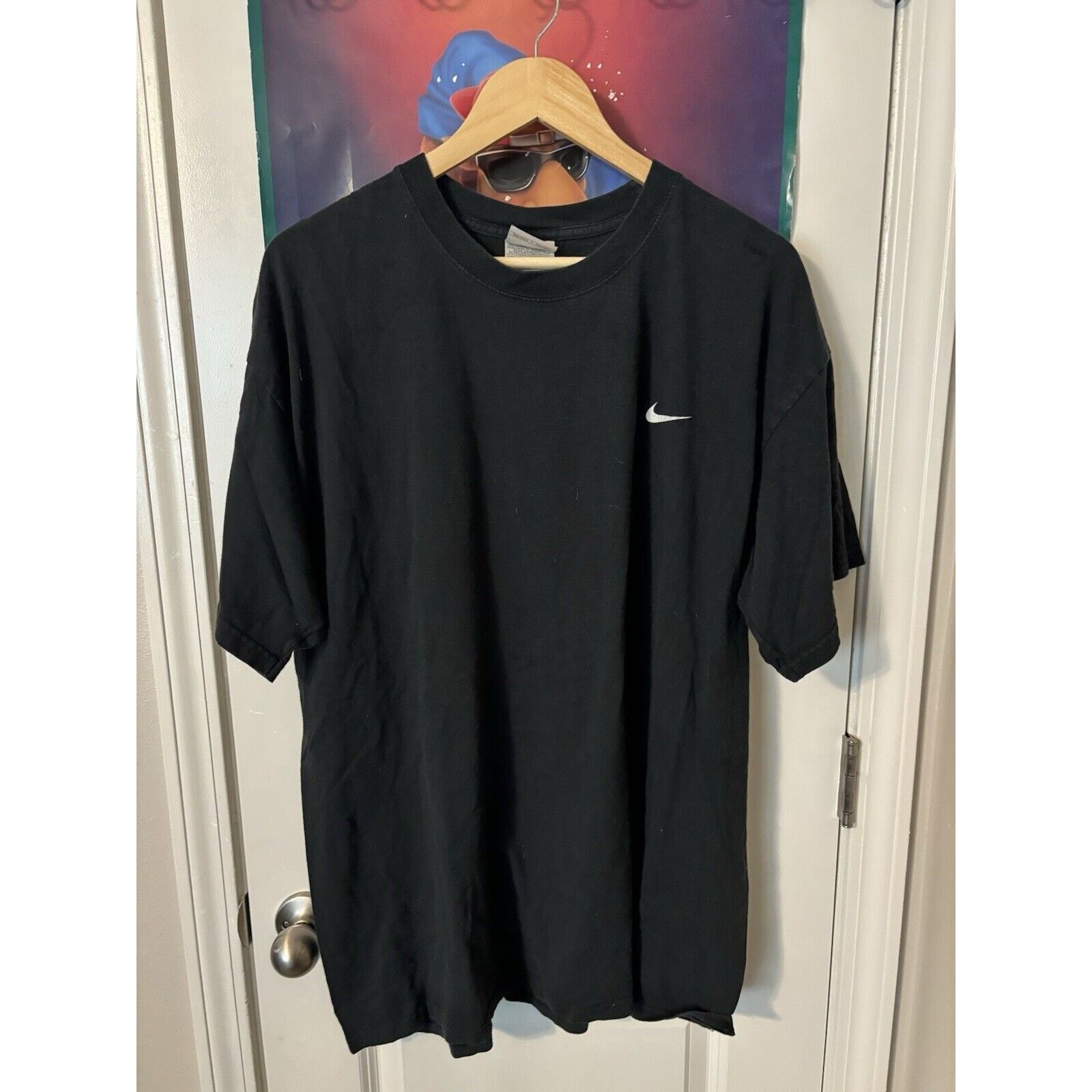 Nike Vintage Nike Plain Check T-shirt grey tag black Size XL Size US XL / EU 56 / 4 - 1 Thumbnail