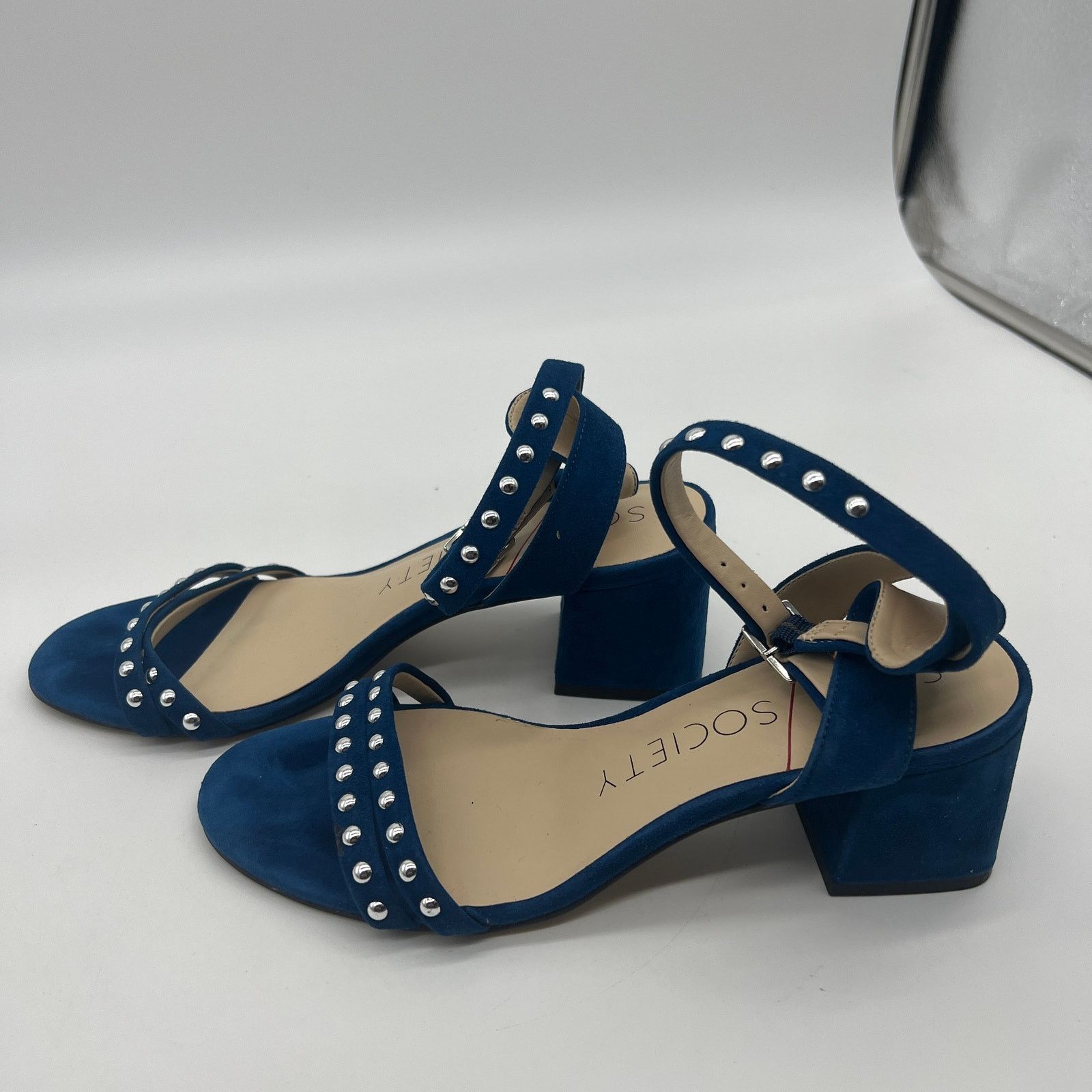 Other Sole Society Suede Ankle Strap Sandals Size 7 M Size US 7 / IT 37 - 8 Thumbnail