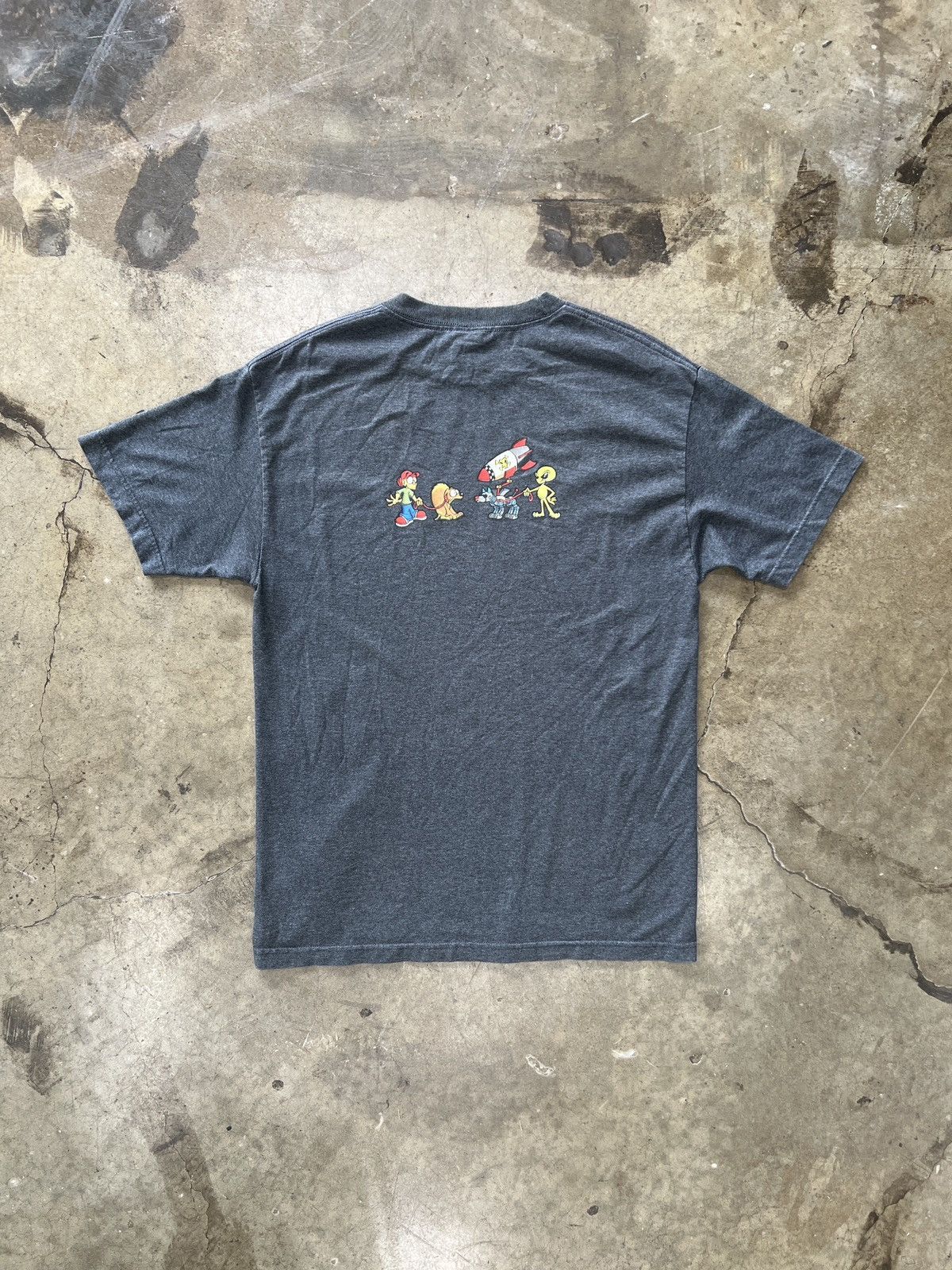 Vintage Vintage 90s Alien Nation Skateboarding Alien Dog Tee Large Size US L / EU 52-54 / 3 - 5 Thumbnail