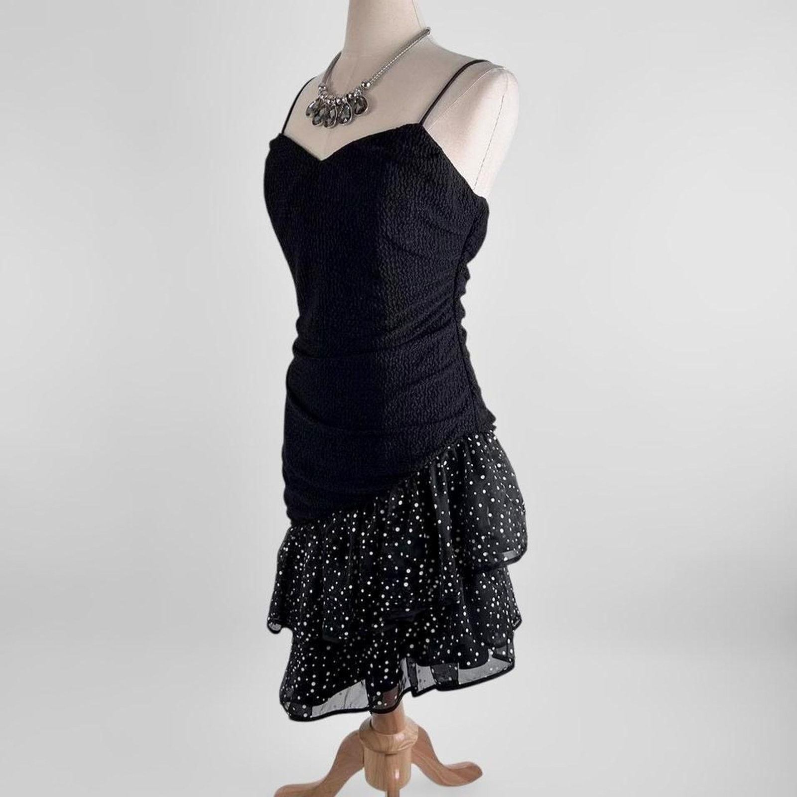 Other 80s goth fairy ruffled formal prom dress Size S / US 4 / IT 40 - 4 Thumbnail