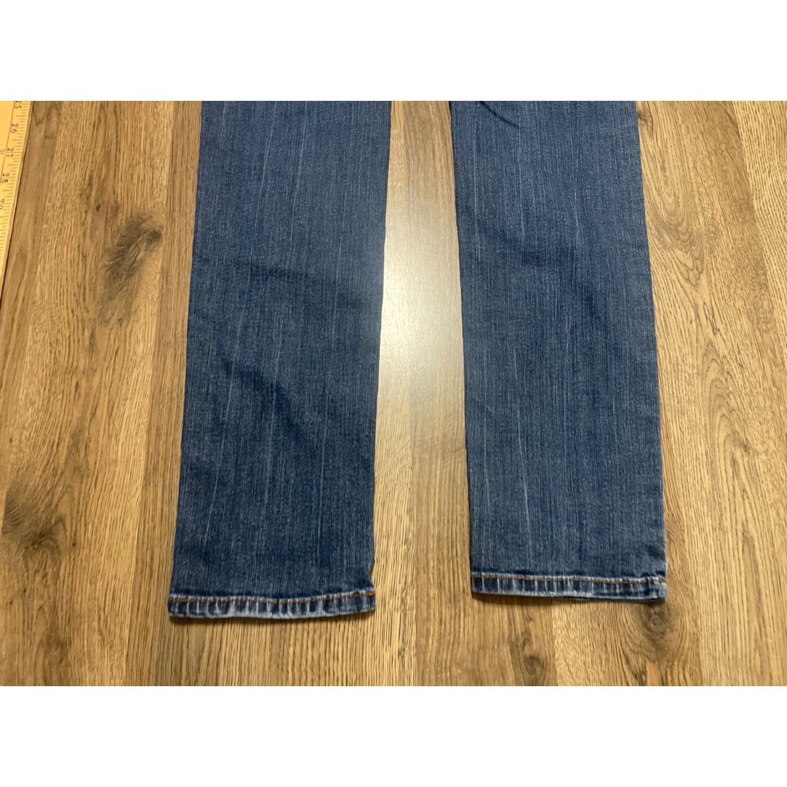 Mossimo Mossimo Jeans Womens 10R Blue Denim Skinny 30.5in Regular Inseam Size 32" / US 10 / IT 46 - 4 Thumbnail
