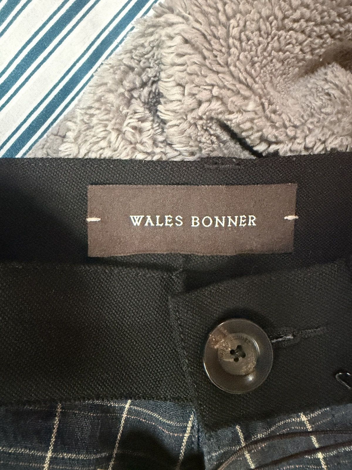 Wales Bonner Wales Bonner Country Linen Trousers Size US 30 / EU 46 - 5 Thumbnail
