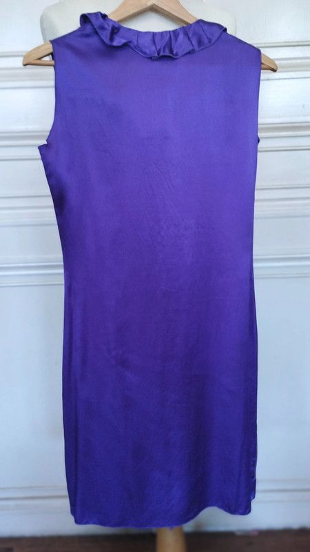 Designer Regina Rubens Robe Cocktail Soirée Soie T2 TM Size M / US 6-8 / IT 42-44 - 5 Thumbnail