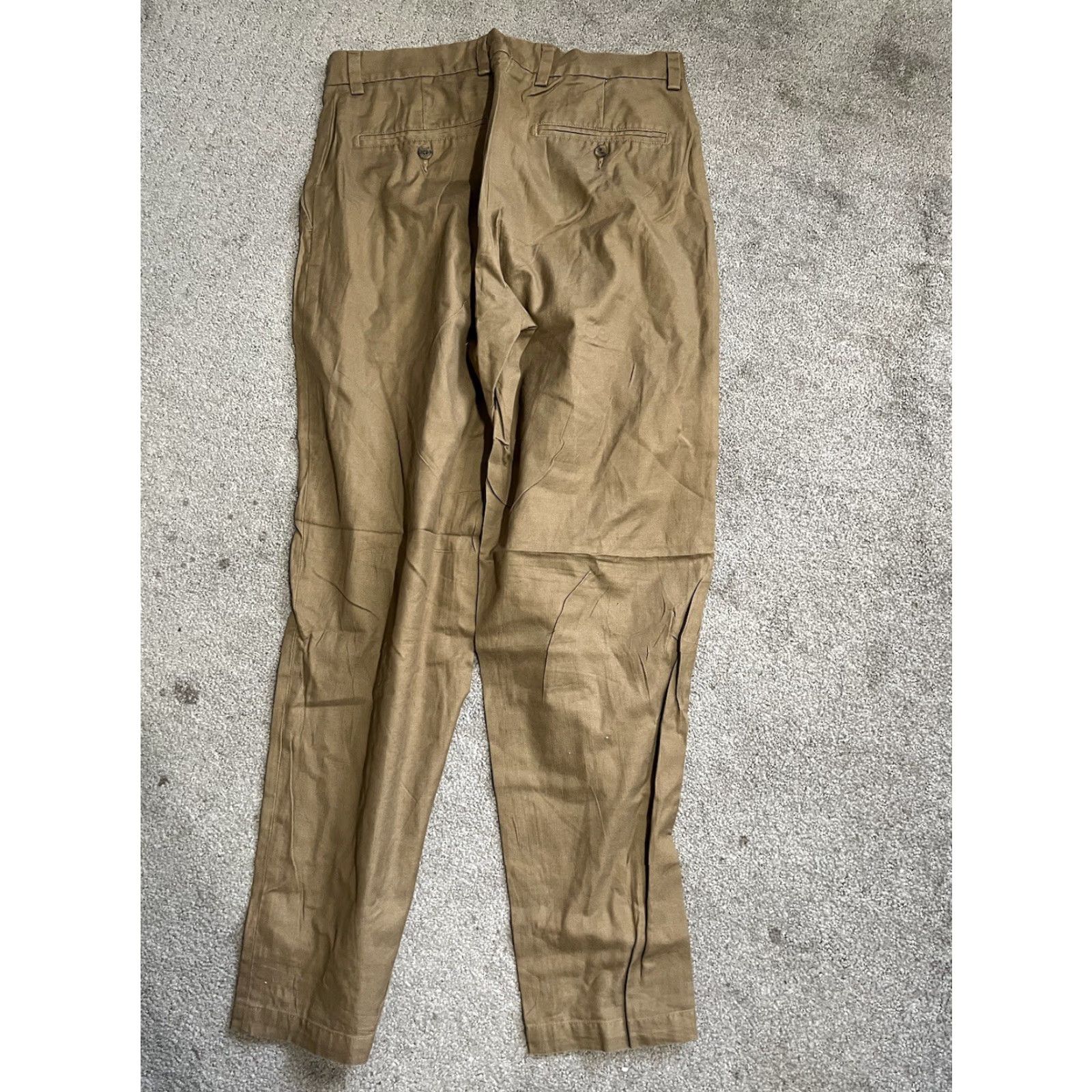 Old Navy Old Navy Khakis Brown Pants Mens Regular 32x32 Flat Front Casual Workwear Size US 32 / EU 48 - 3 Thumbnail