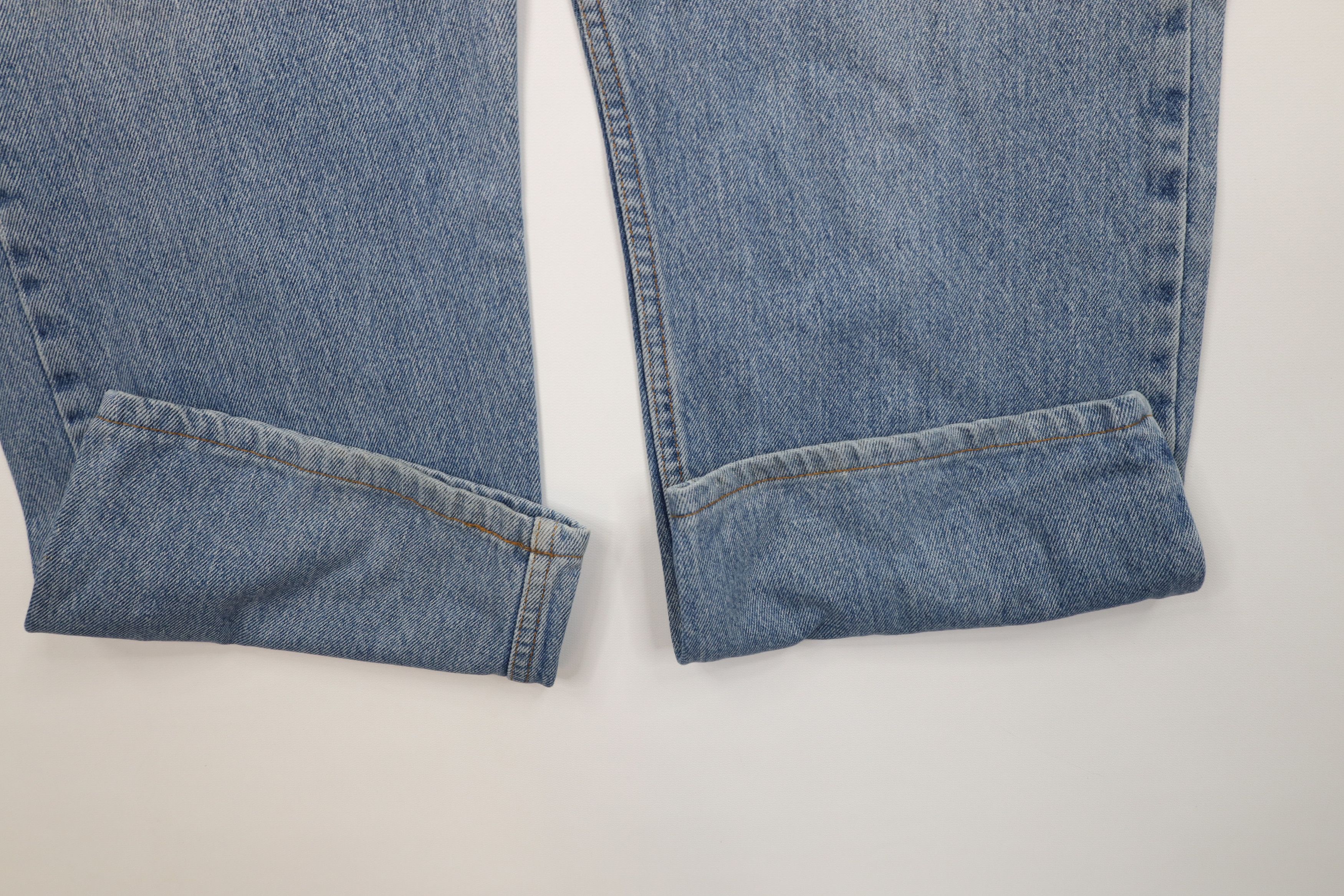 Levi's Vintage 90s Levis 550 Relaxed Fit Denim Jeans Blue Cotton Size US 40 / EU 56 - 5 Thumbnail