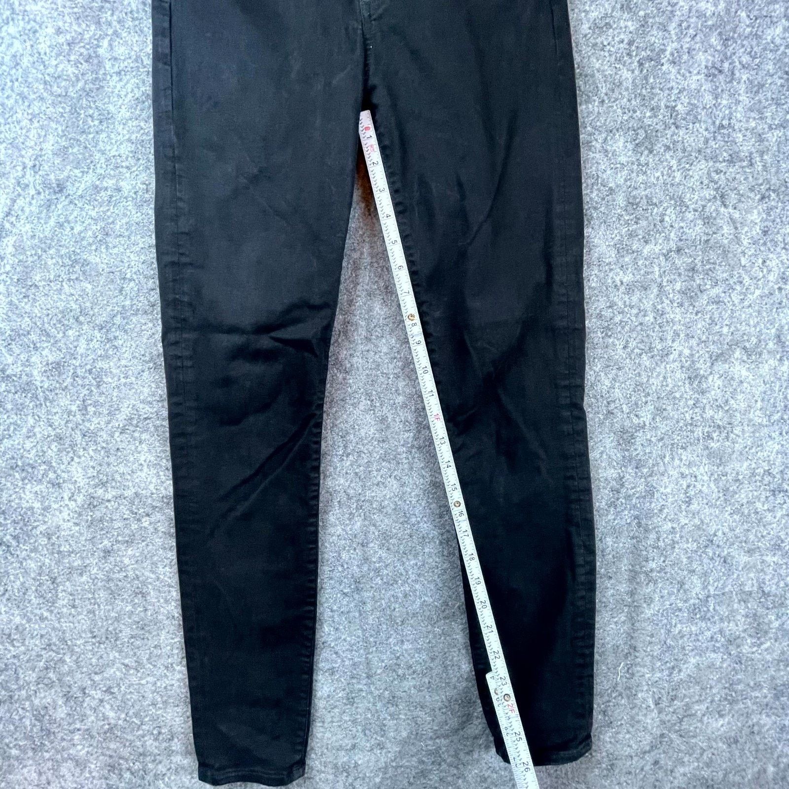 Agolde Agolde Jeans Women 27 Black Denim Skinny Cotton Stretch Size 27" / US 4 / IT 40 - 6 Thumbnail