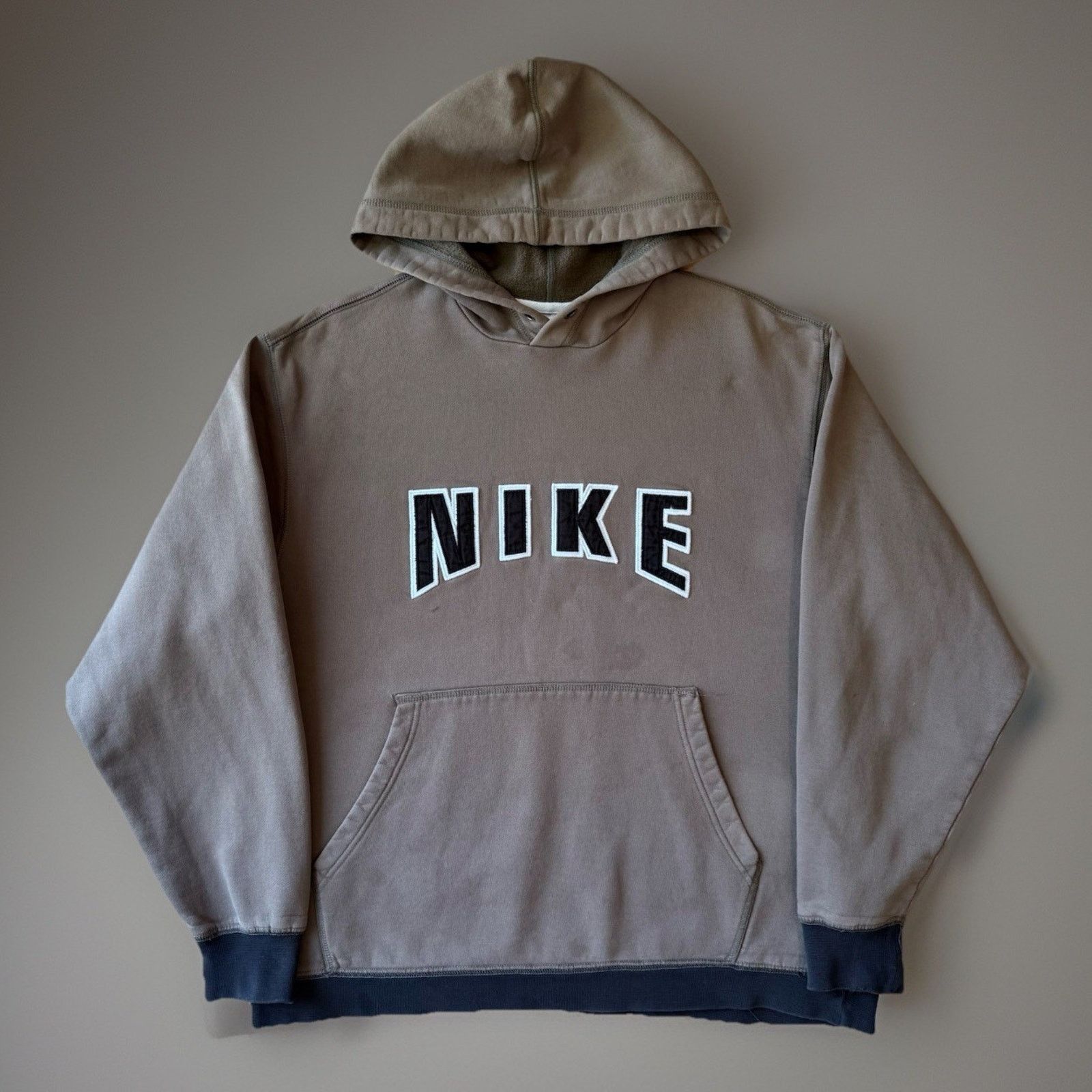 Nike × Vintage Vintage Nike Hoodie Fleece Pullover Travis Scott New York Size US M / EU 48-50 / 2 - 1 Thumbnail
