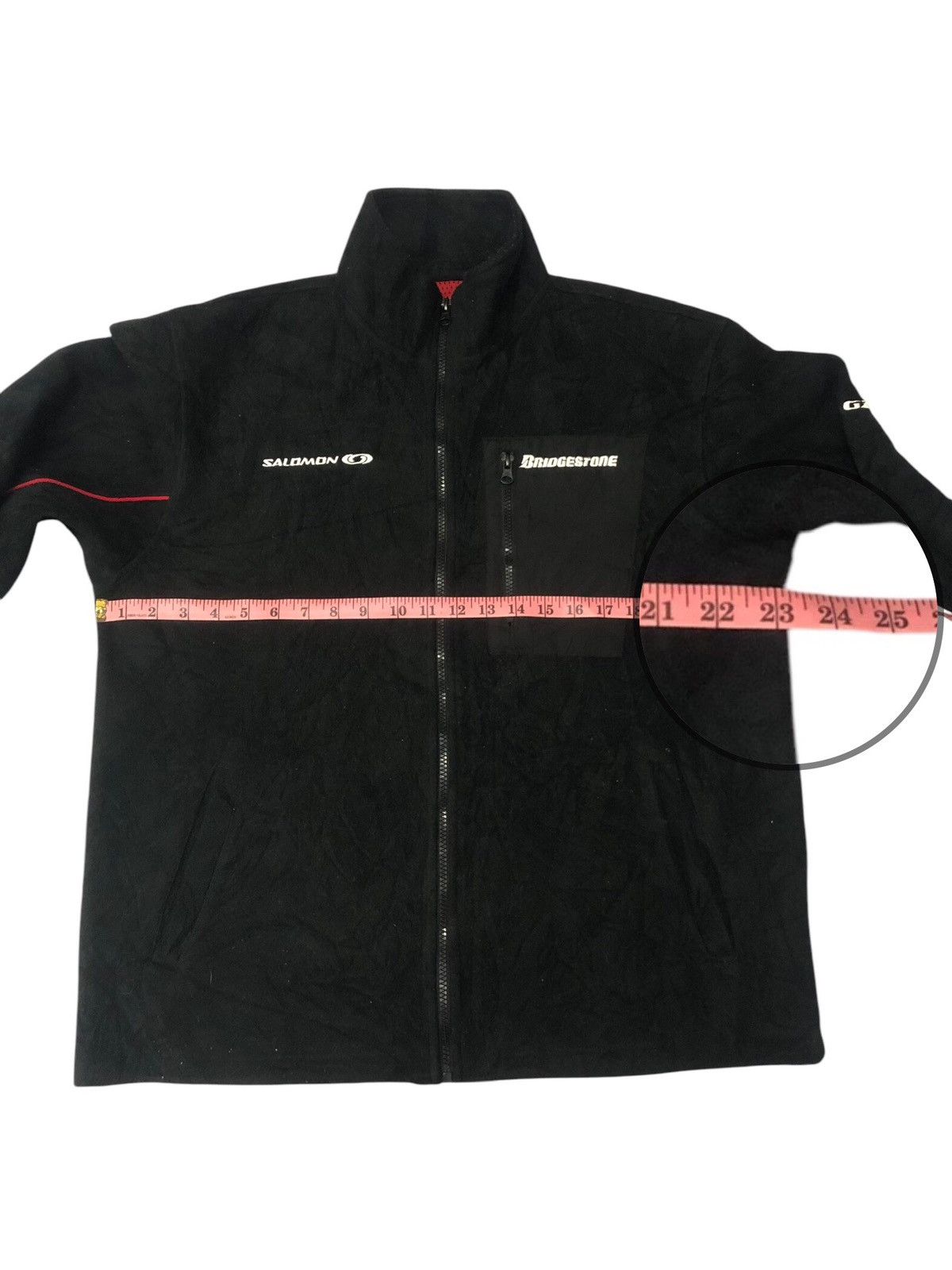 Japanese Brand × Salomon × Vintage Vintage Bridgestone X Salomon X Blizzak fleece jacket Size US XL / EU 56 / 4 - 7 Thumbnail