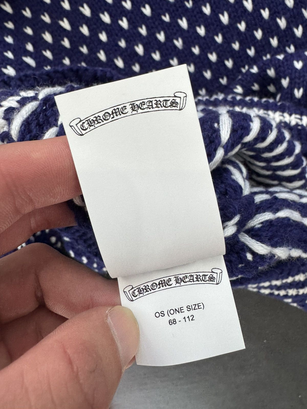Chrome Hearts Chrome hearts cashmere patch sweater Size ONE SIZE - 8 Thumbnail