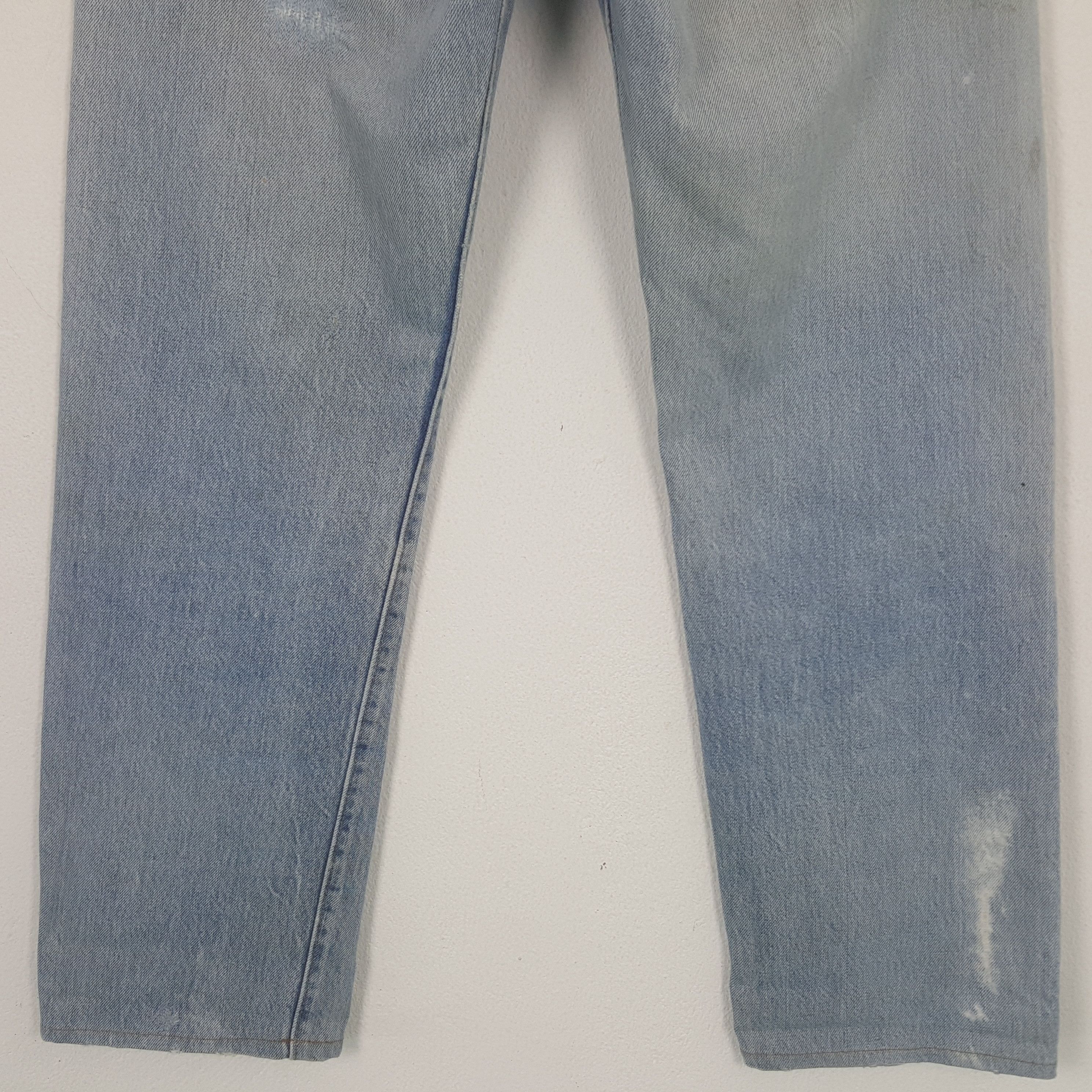 Levi's Vintage Levi's 501 Selvedge Grunge Denim Jeans C297N11 Size US 28 / EU 44 - 6 Thumbnail