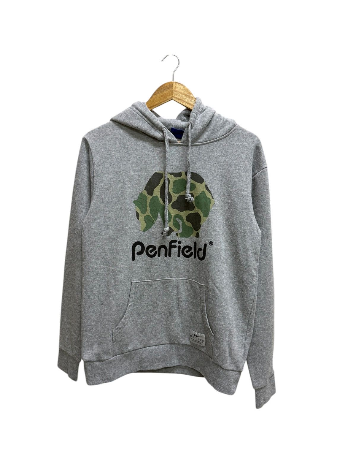 Penfield Penfield Camo Design Logo Pullover Sweatshirt Hoodie Size US S / EU 44-46 / 1 - 1 Thumbnail