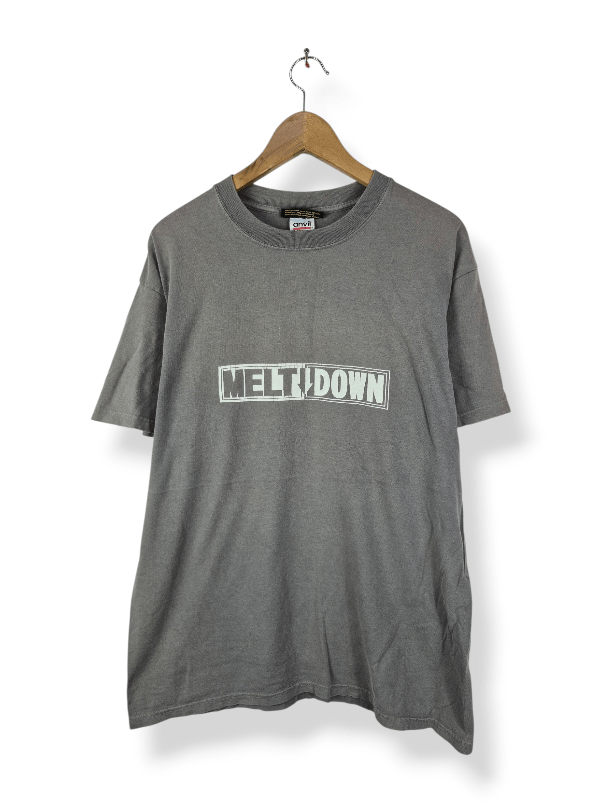 Vintage 🔥 Vintage 90s Meltdown Underground Streetwear Skate Tee Size US L / EU 52-54 / 3 - 1 Thumbnail
