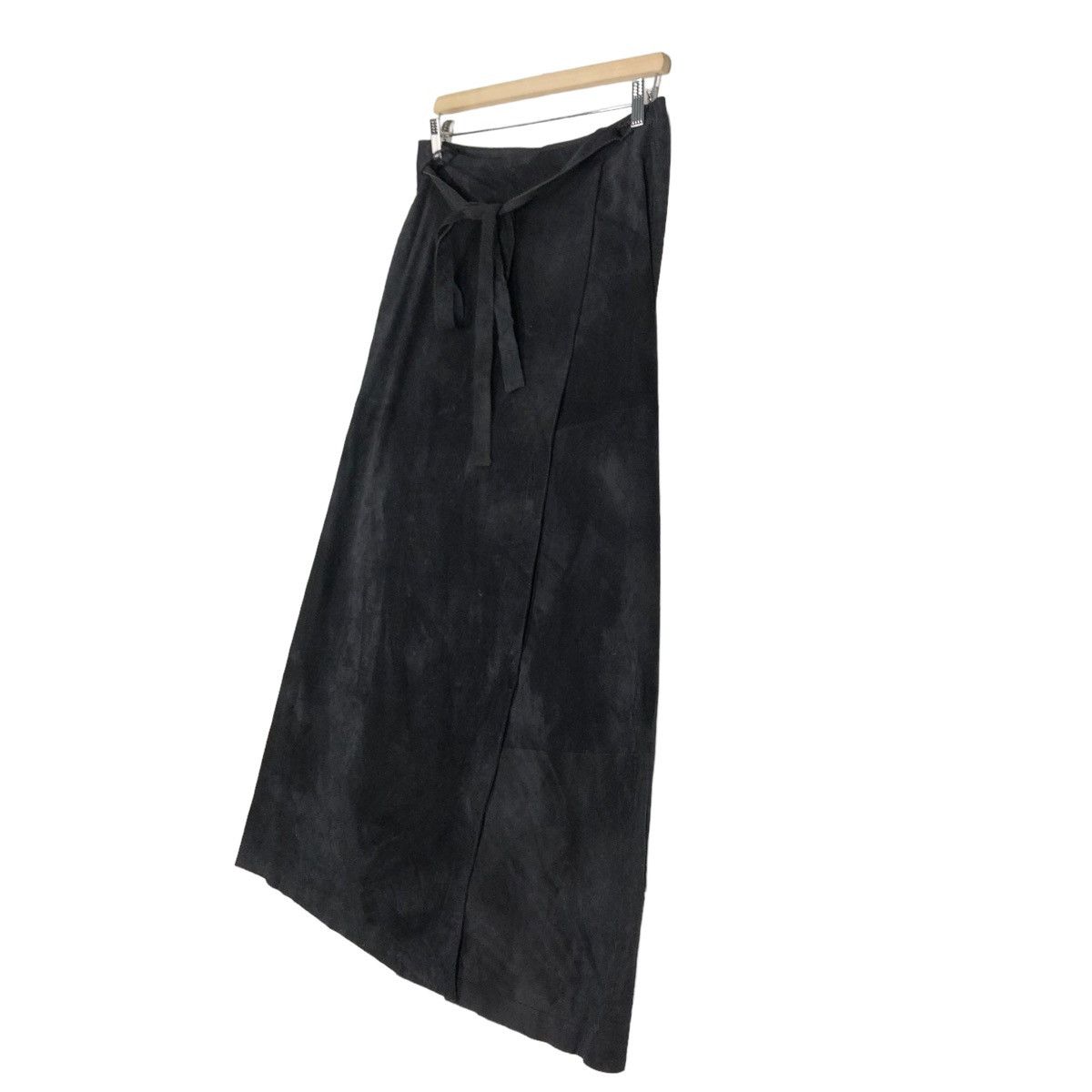 Burberry 🔥Rare Genuine Leather Long Skirt Burberry London Size 25" / US 0 / IT 36 - 2 Thumbnail