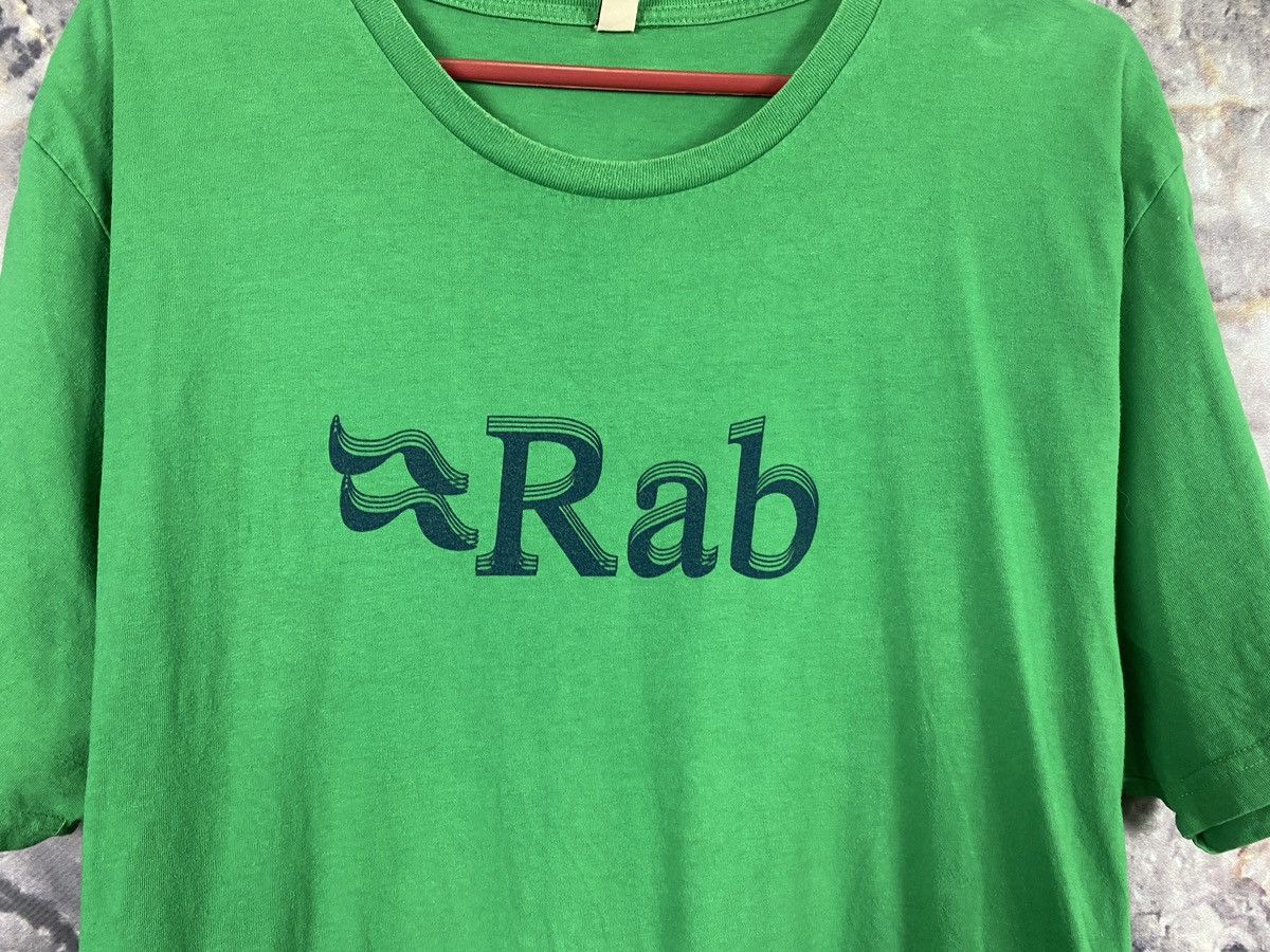 Rab × Vintage Men’s Rab T-Shirt Outdoor Streetwear Vintage Size XL Size US XL / EU 56 / 4 - 4 Thumbnail