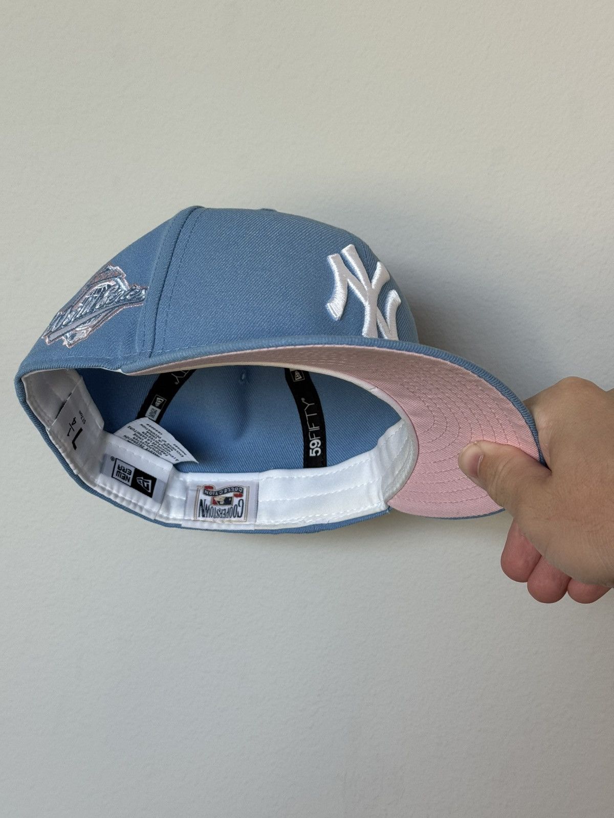 New Era Cotton candy new era mlb new york yankees 7 1/4 Size ONE SIZE - 1 Thumbnail
