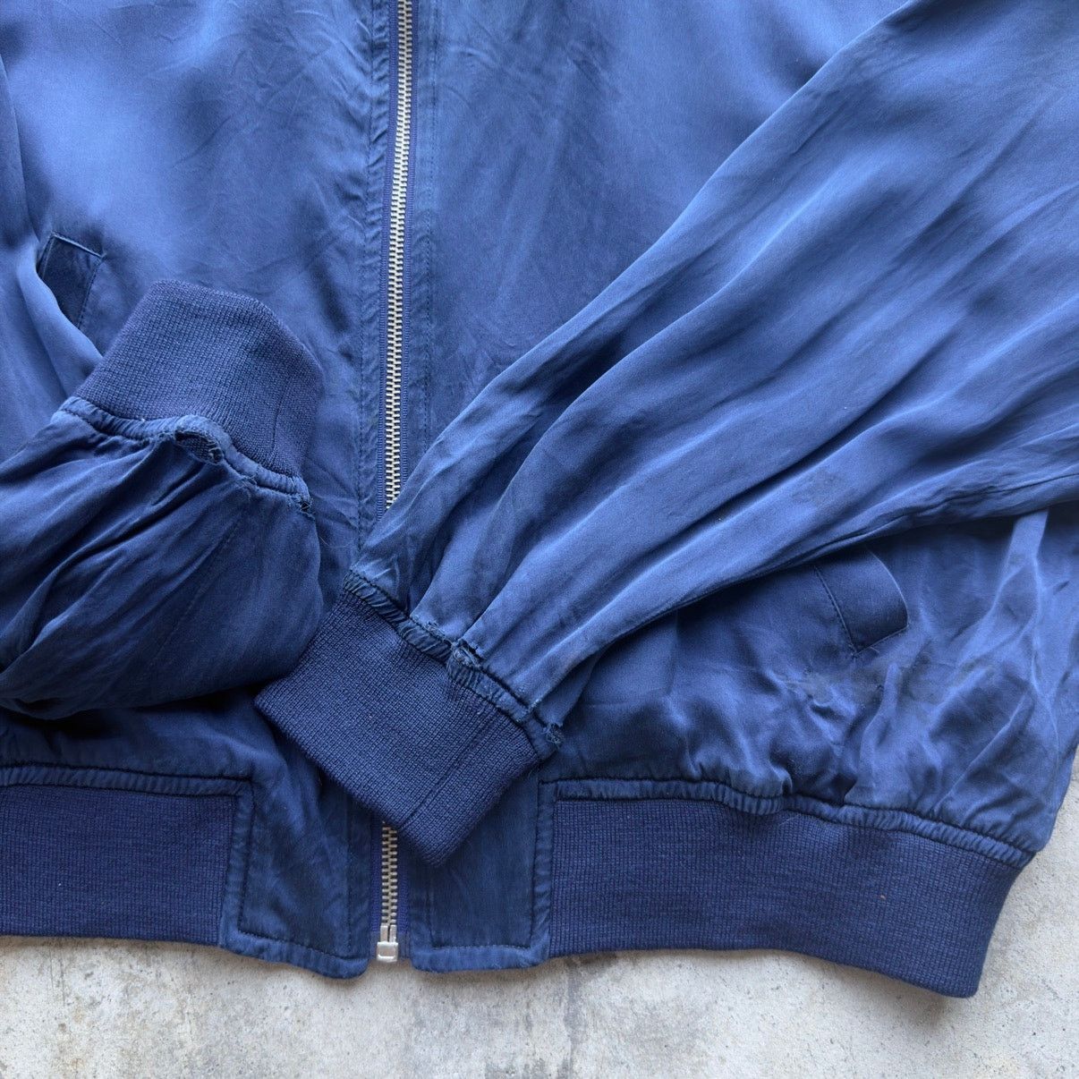 Michiko Koshino Vintage 1992 Michiko London Silk Bomber Jacket Mens M Size US M / EU 48-50 / 2 - 7 Thumbnail