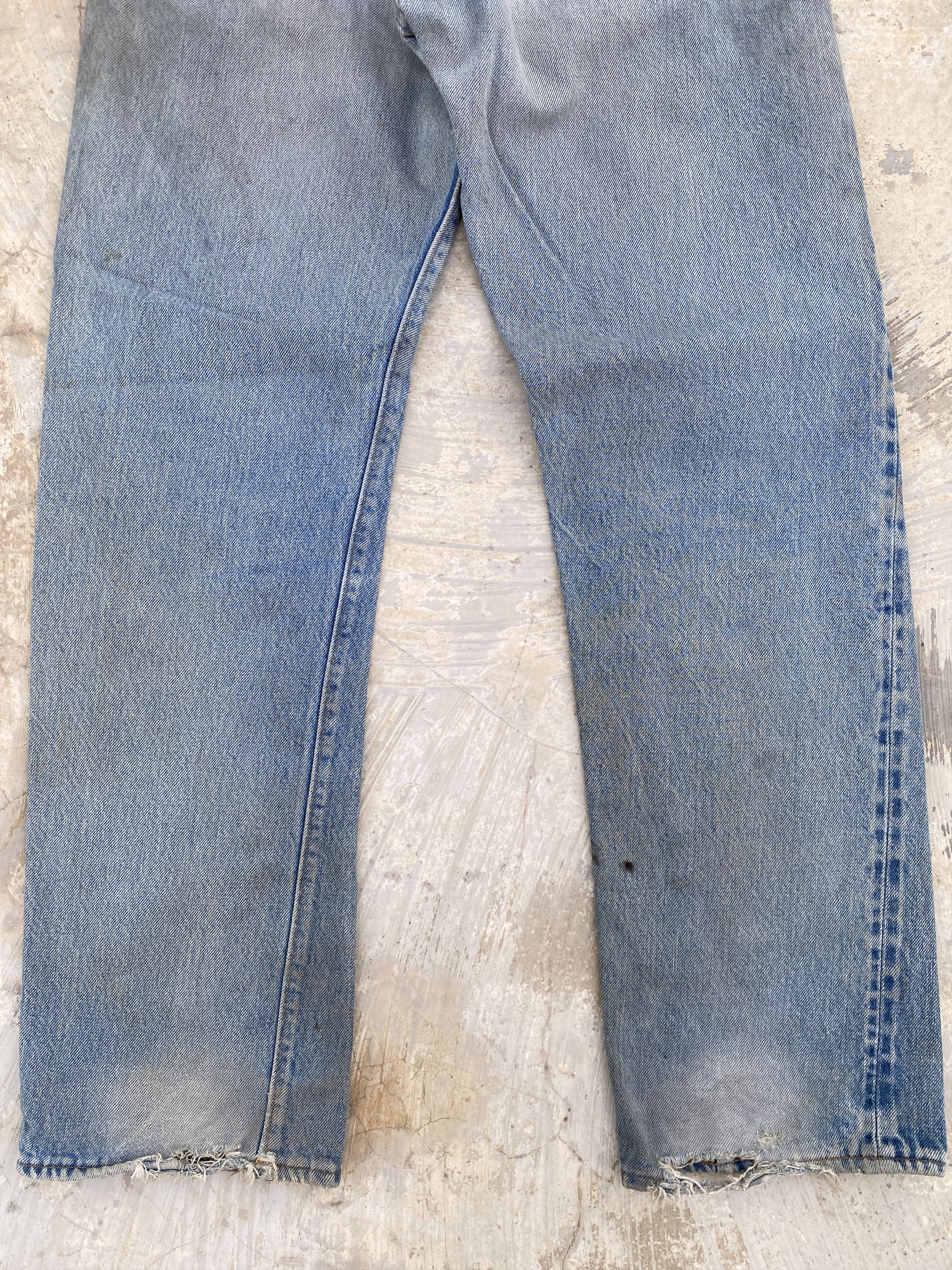 Levi's × Vintage Vintage 80s Levis 501 Redline #524 Selvedge Jeans Size US 29 - 9 Thumbnail