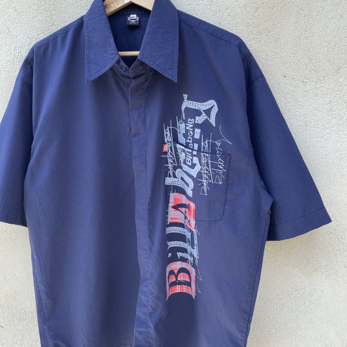 Billabong × Vintage Vintage Billabong Shirt Big Logo very rare Y2K 🍒 Size US XL / EU 56 / 4 - 2 Thumbnail