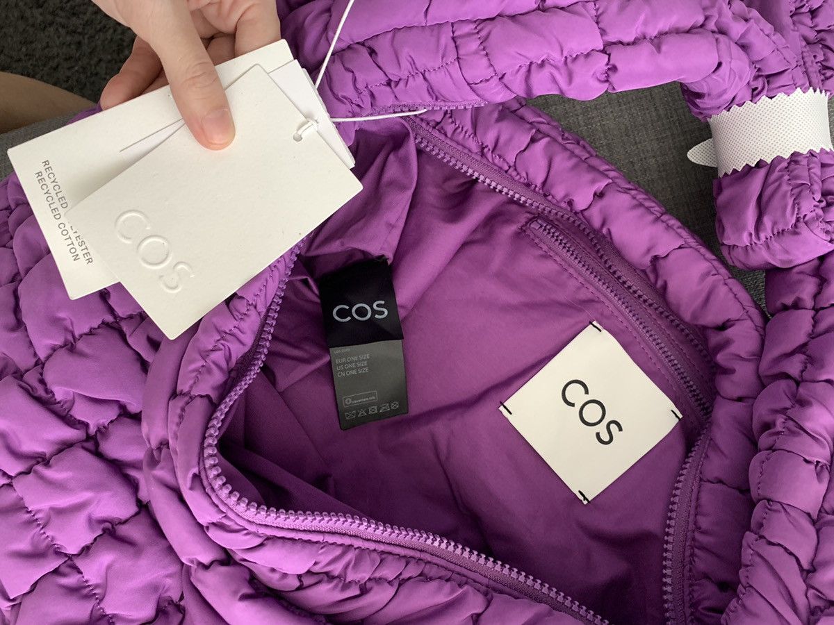 Cos (Purple) Cos Quilted Oversized Shoulder Bag | Grailed