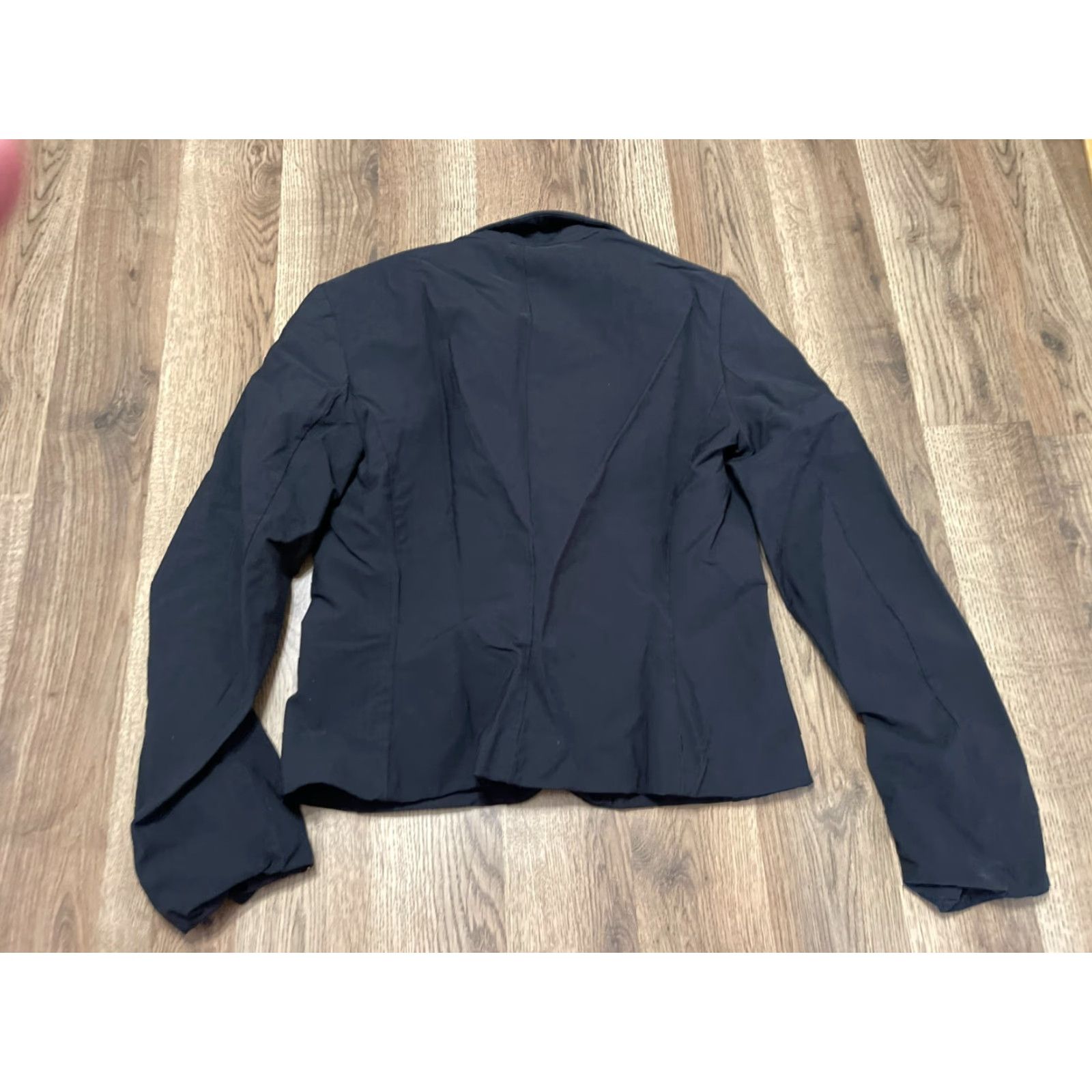 Vintage Newport News Blazer, Women's Size 8, Black, Front Pockets, Casual, Regular Fit, Jacket Size M / US 6-8 / IT 42-44 - 2 Thumbnail