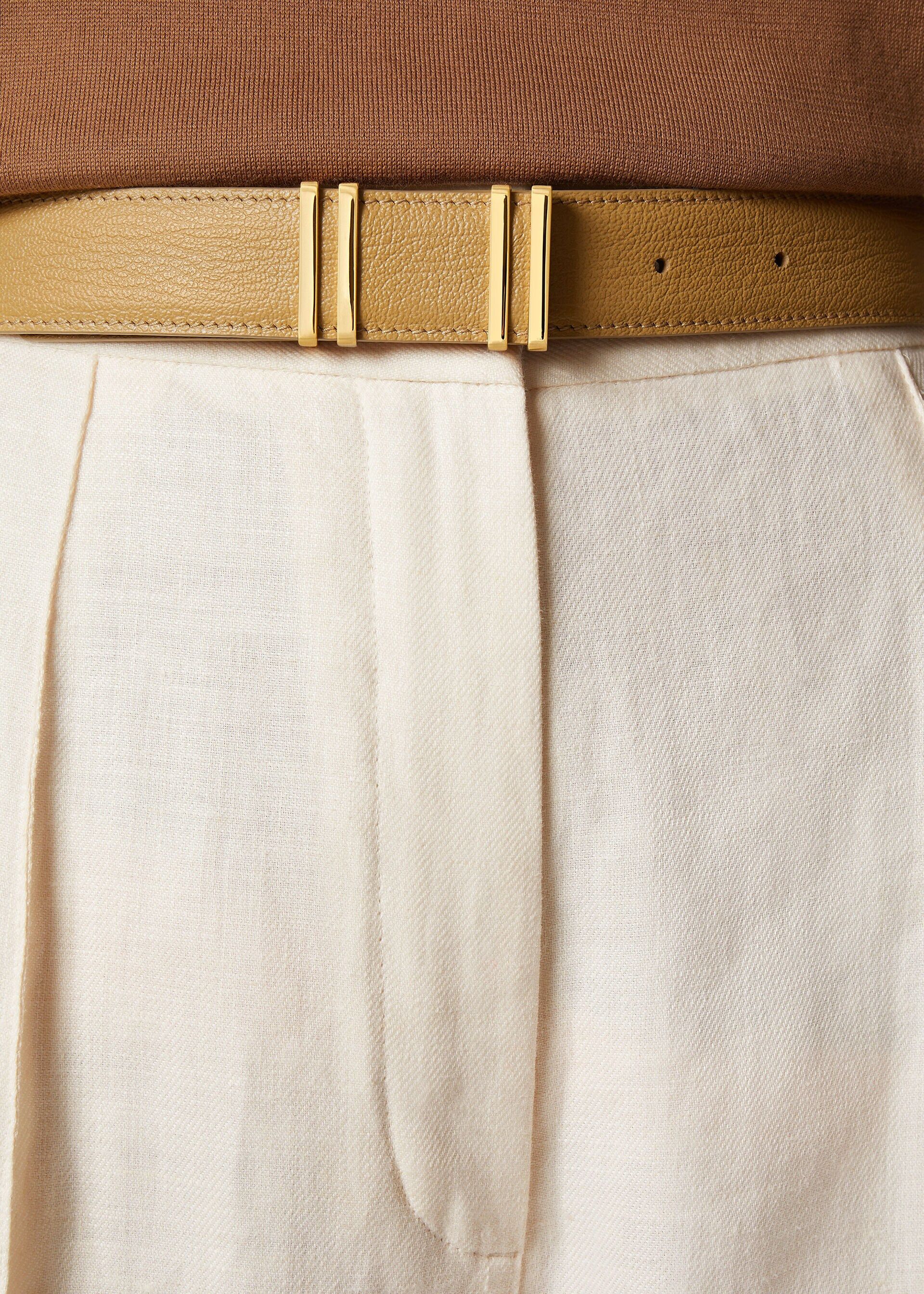 Loro Piana os11x0426 Size: OS / FAR1535 Ponticello Belt Dusty Sunset Size ONE SIZE - 3 Thumbnail