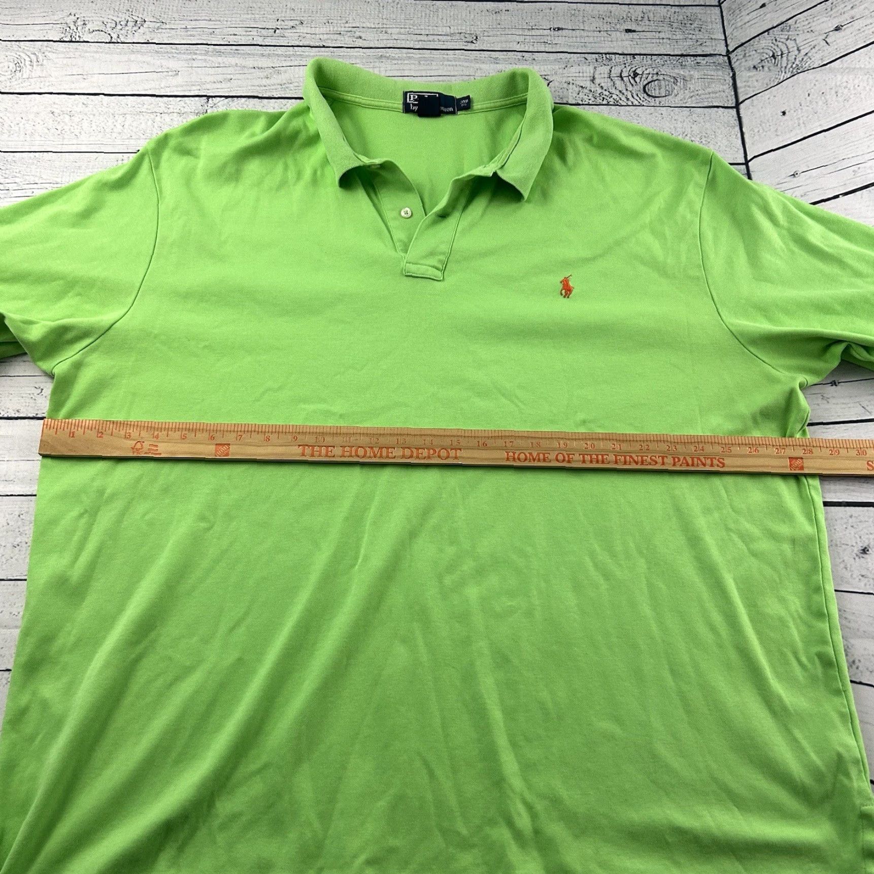 Polo Ralph Lauren Polo Ralph Lauren Short Sleeve Button Front Polo Shirt Men 3XB Green Big 3X Cotton Solid Button-Up Cheap Size US XXL / EU 58 / 5 - 5 Thumbnail