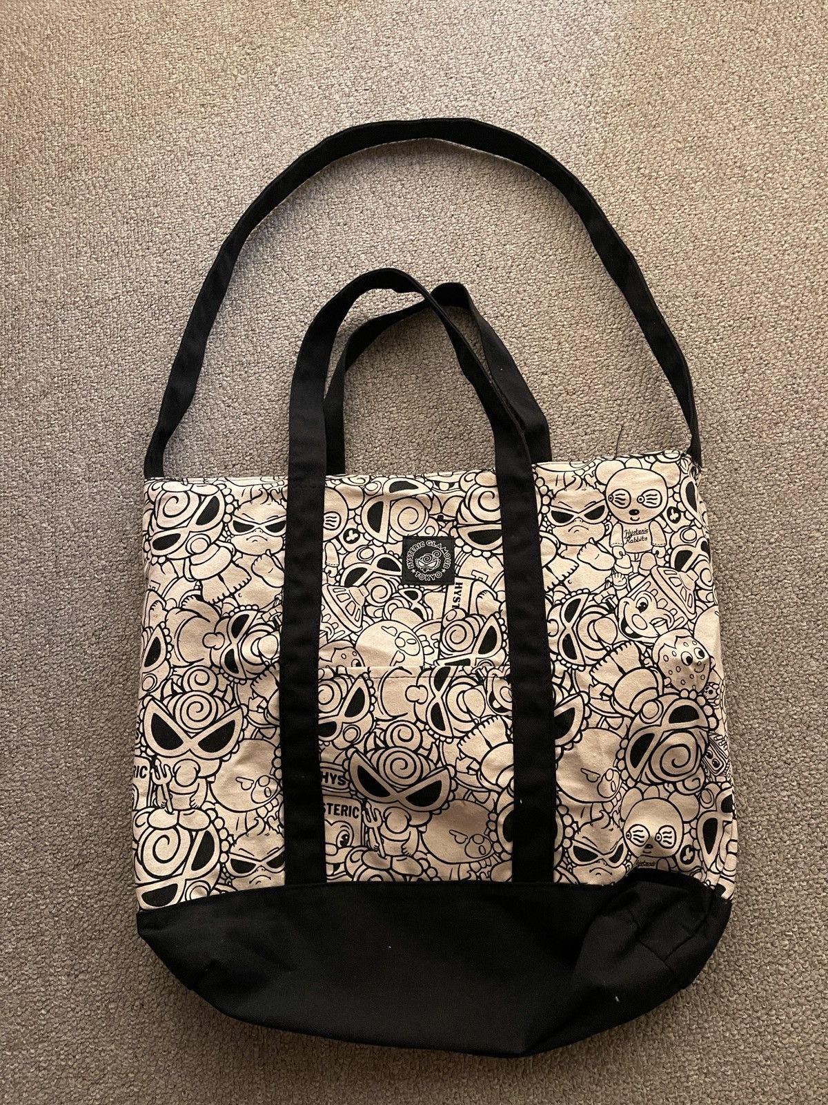 Hysteric Glamour vintage hysteric glamour tokyo all over print 2way totebag Size ONE SIZE - 6 Thumbnail