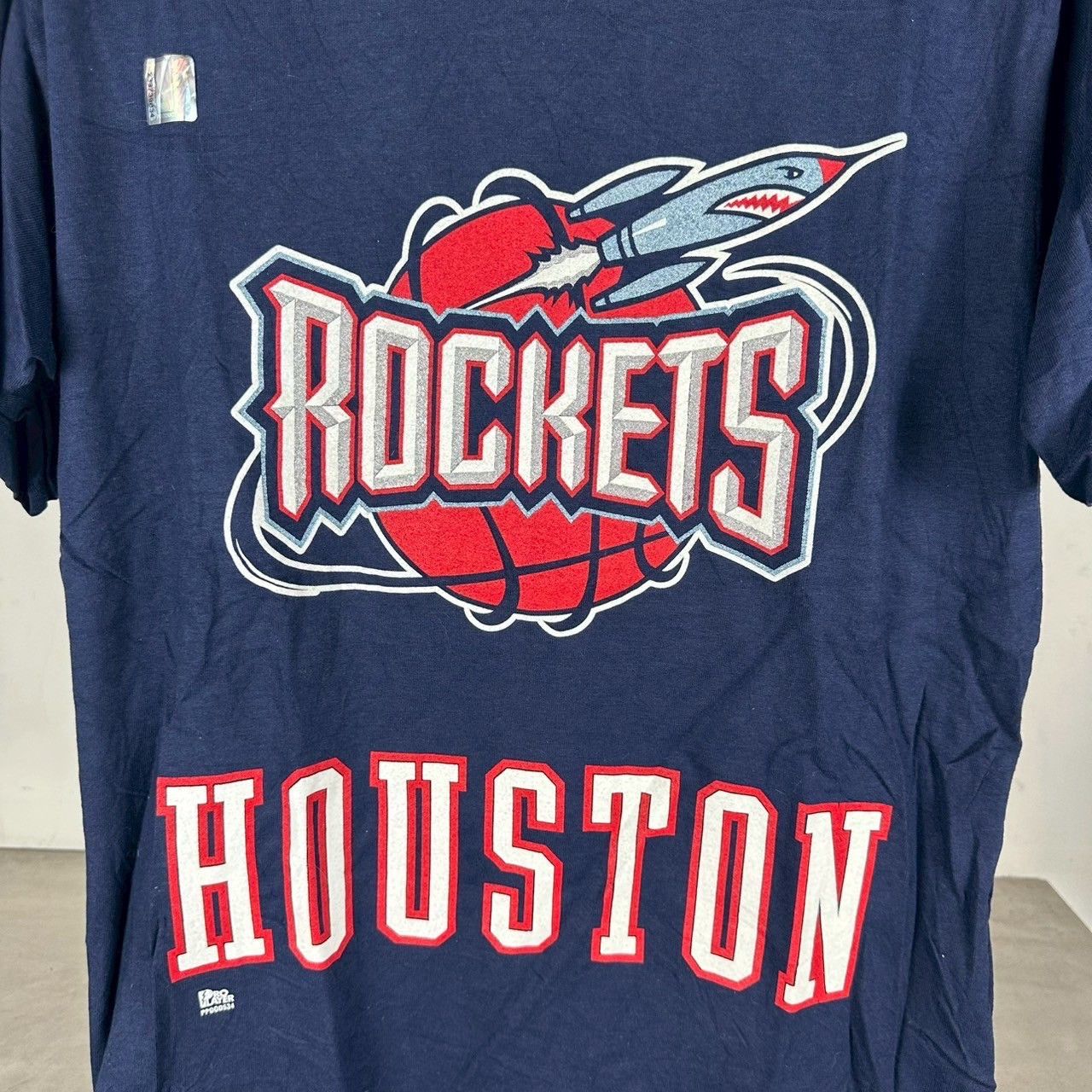 NBA × Pro Player × Vintage Vintage 90s Houston Rockets Double Sided NBA Deadstock Tee Size US L / EU 52-54 / 3 - 8 Thumbnail