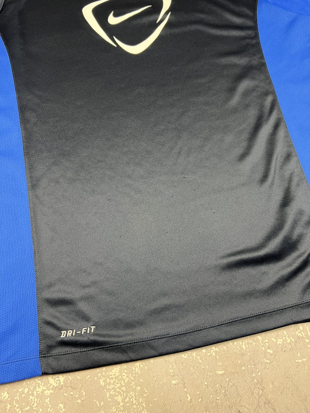 Nike Vintage Y2K Nike Soccer Total 90 T Shirt Jersey Mens L Blue Size US L / EU 52-54 / 3 - 5 Thumbnail