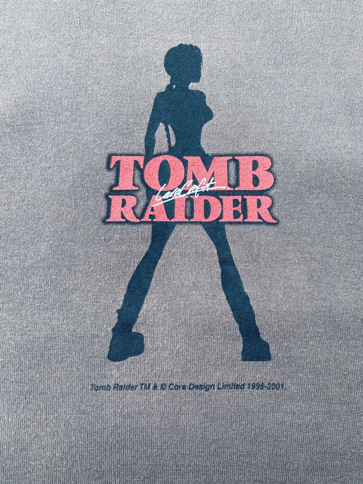Japanese Brand Vintage Anime Game Tomb Raider Signature Ringer Tees Size US S / EU 44-46 / 1 - 3 Thumbnail