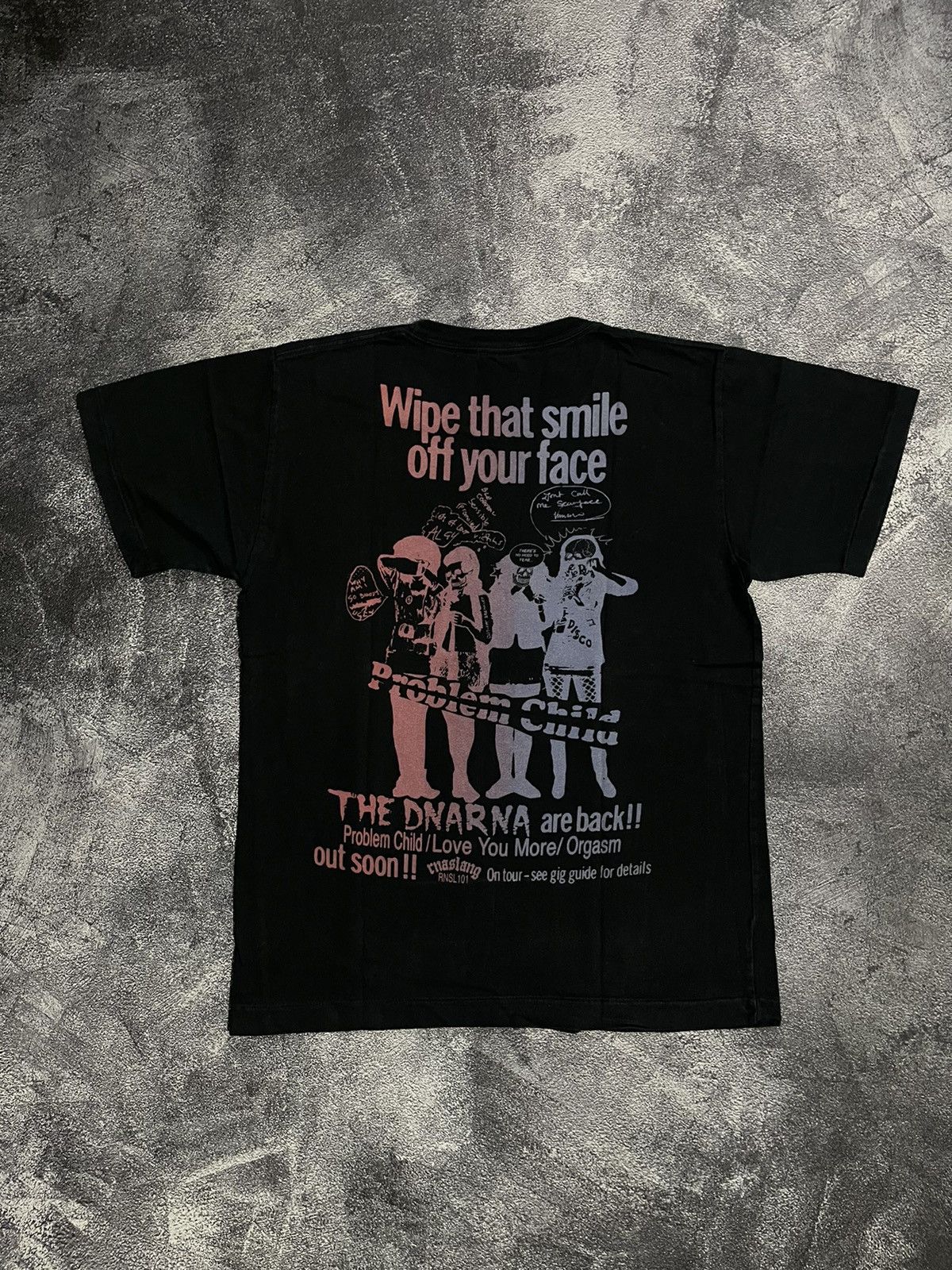 Hysteric Glamour RNA SLANG Skull Poem T Shirt Size US M / EU 48-50 / 2 - 2 Thumbnail