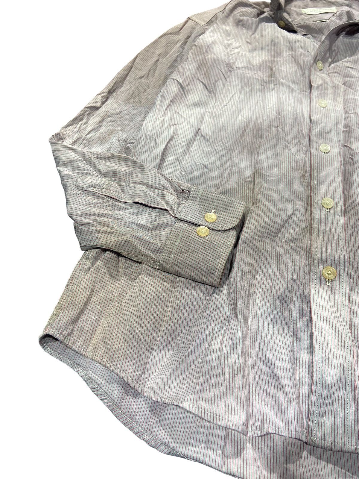 Balenciaga 💥Send offer💥 Vintage Balenciaga Striped Button Up gradient Size US M / EU 48-50 / 2 - 4 Thumbnail