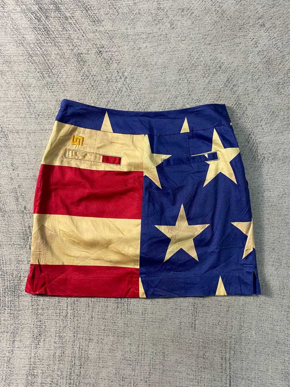 Golf Wang Loudmouth USA Flag Golf Skirt Size 28" / US 6 / IT 42 - 6 Thumbnail