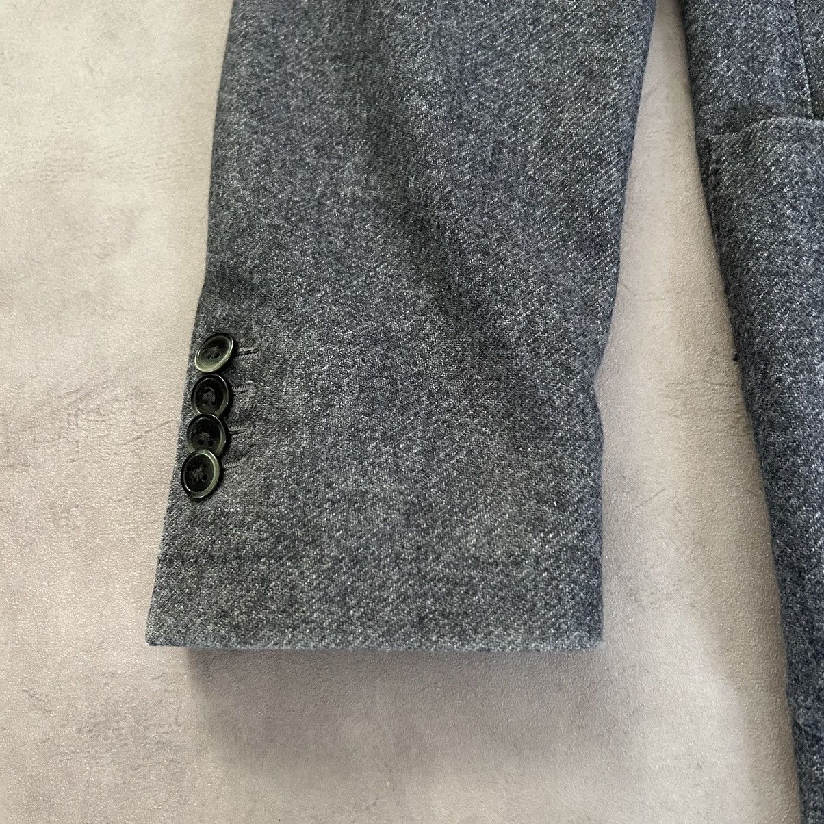 L.B.M. 1911 L.B.M.1911 Men’s Tailored Blazer Wool Gray/Blue Size:54R Size 54R - 5 Thumbnail