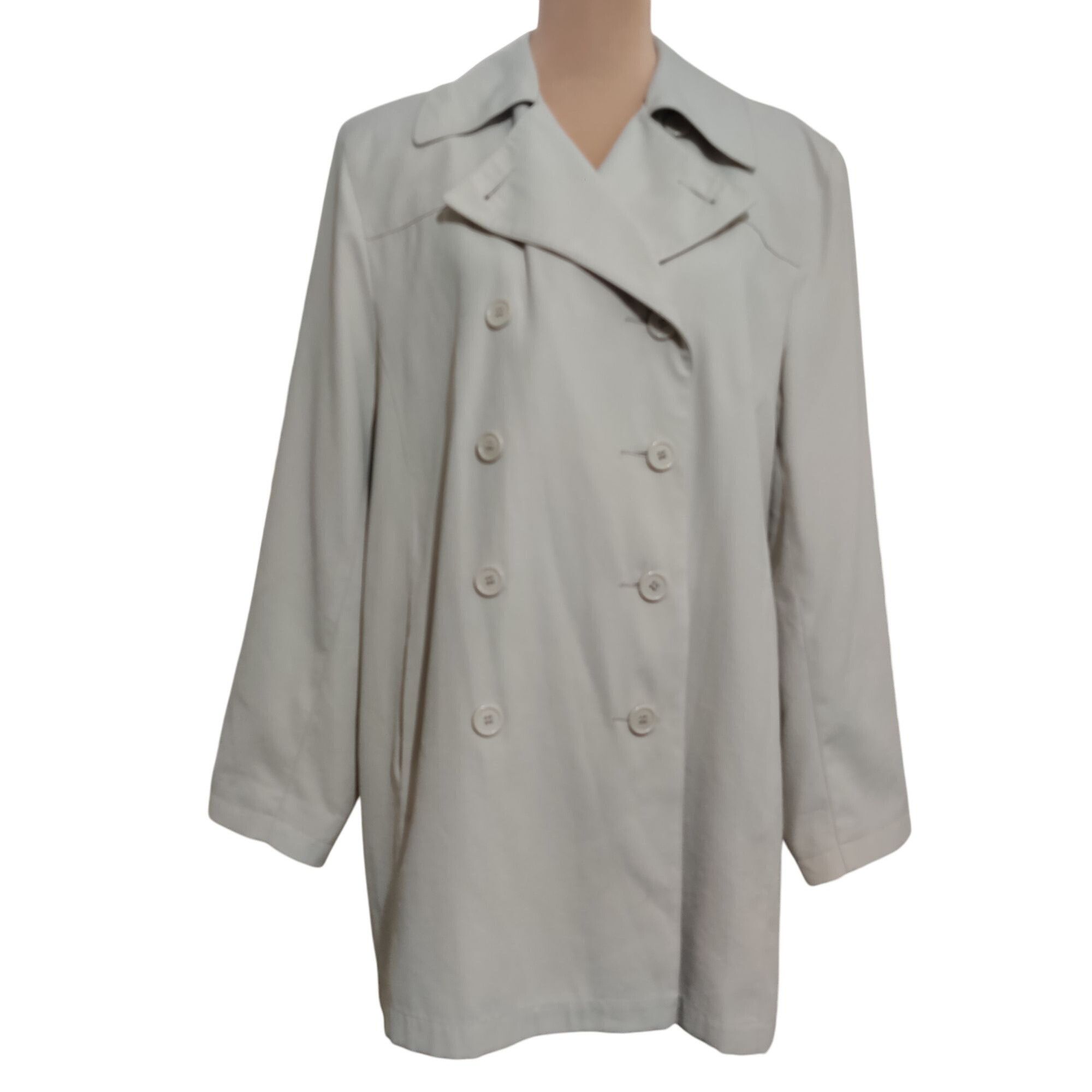 Other Valerie Stevens Womens Trench Coat Double Breasted Belted Mi Size XL / US 12-14 / IT 48-50 - 1 Thumbnail