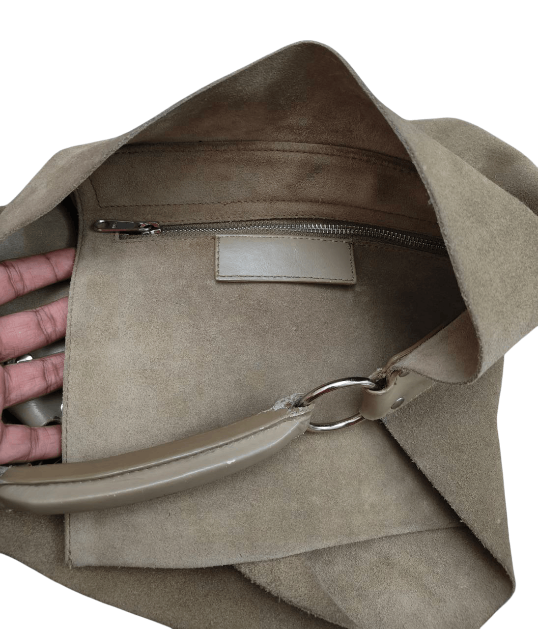 Leather Unbrand Leather Handbag Size ONE SIZE - 6 Thumbnail