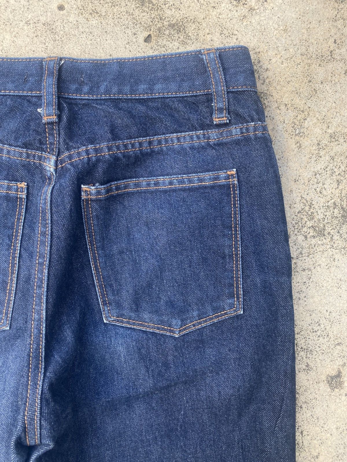 Japanese Brand × Tornado Mart × Uniqlo Flare Jeans Uniqlo Blue Denim Size US 26 / EU 42 - 17 Thumbnail