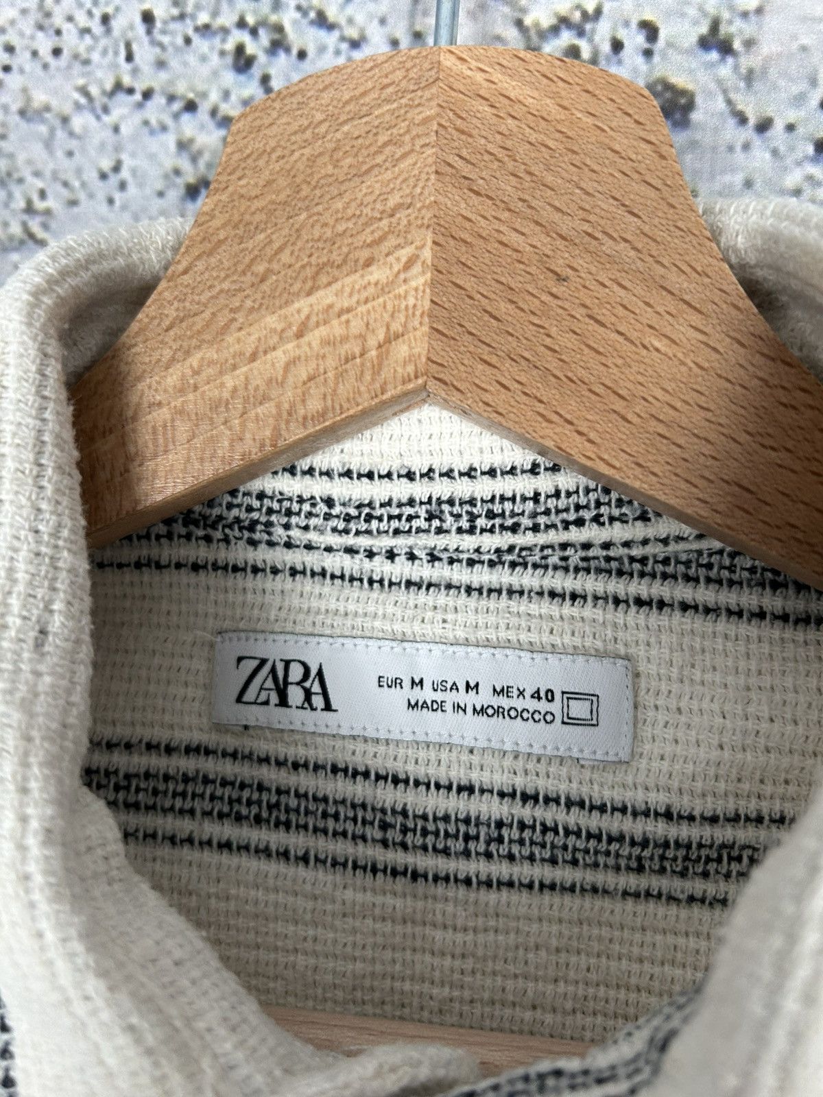 Zara Zara Stripe Shirt Streetwear Avant Garde Hype Summer Size US M / EU 48-50 / 2 - 5 Thumbnail