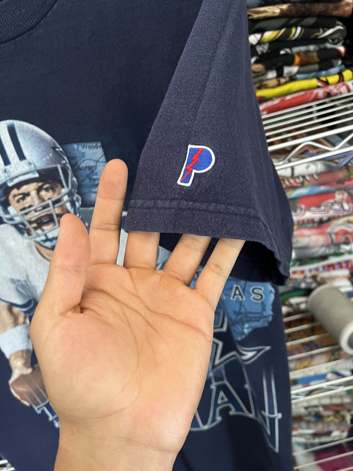 Pro Player 90s Troy Aikman Dallas Cowboys NFL Tee Size US M / EU 48-50 / 2 - 5 Thumbnail