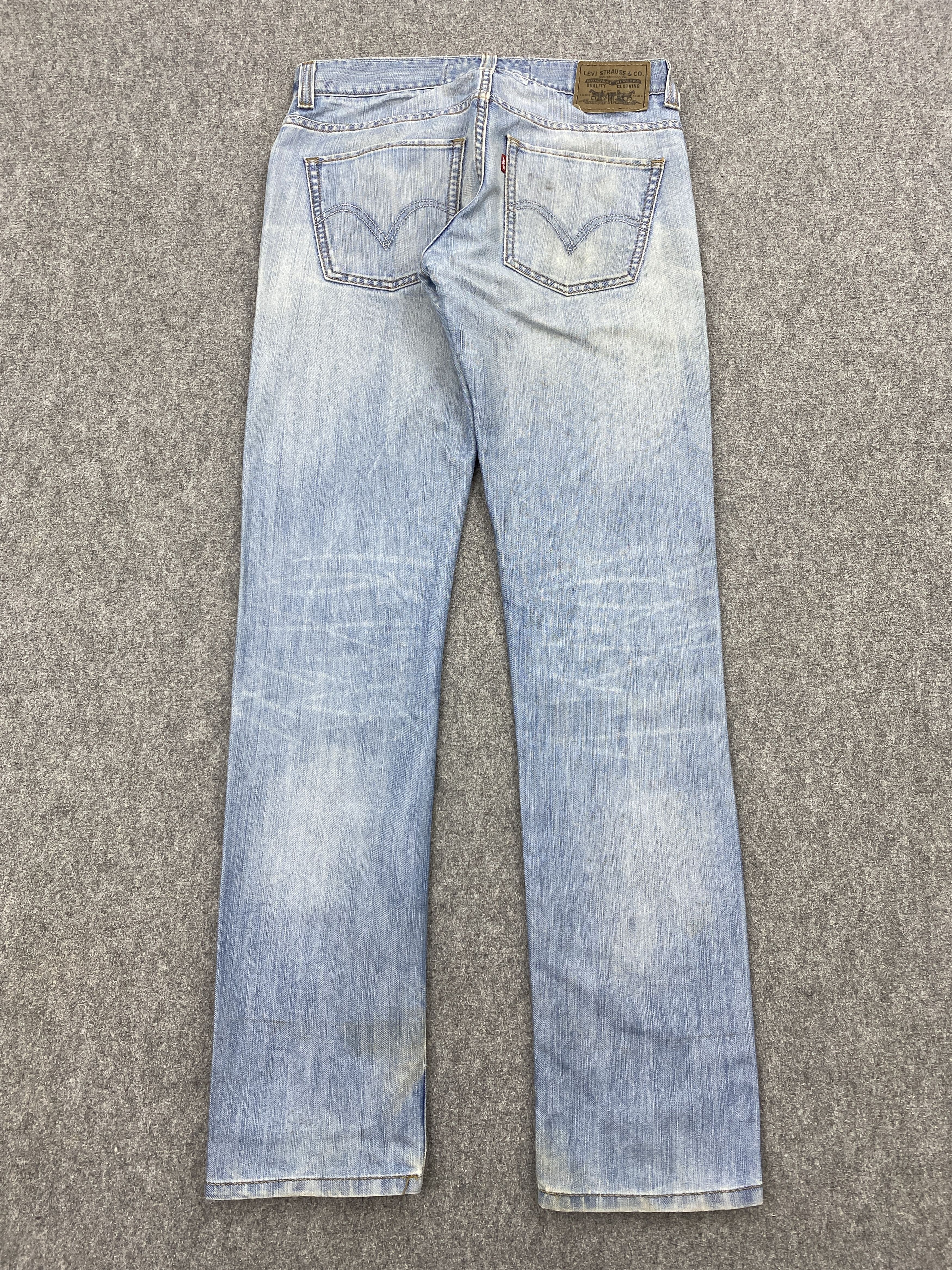 Levi's × Vintage Light Blue Vintage Levis 511 Slim Fit Jeans Size US 31 - 3 Thumbnail