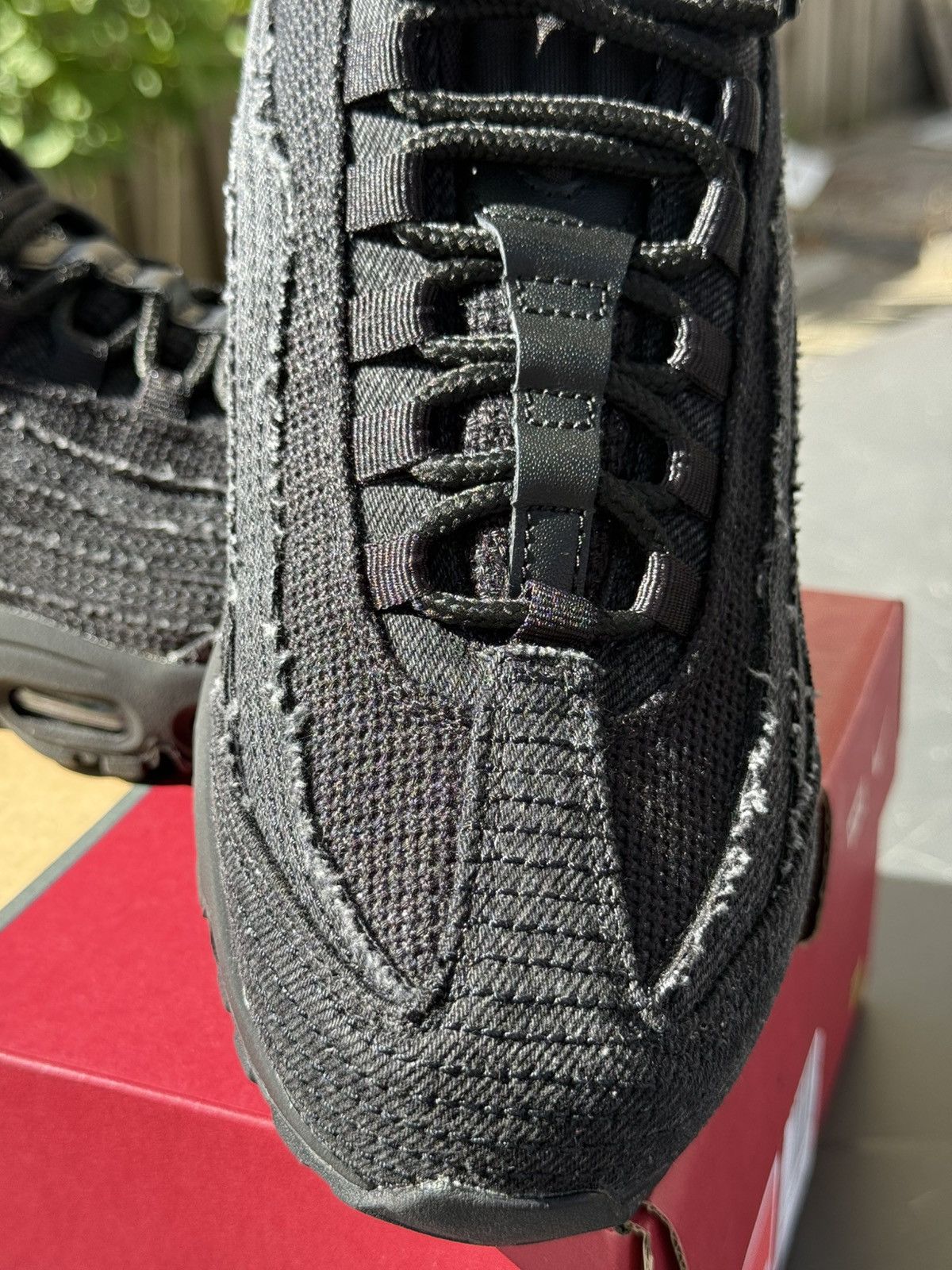 Levi's × Nike Nike x Levi’s Air max 95 OG “ Black “ Size US 7 / EU 40 - 3 Thumbnail