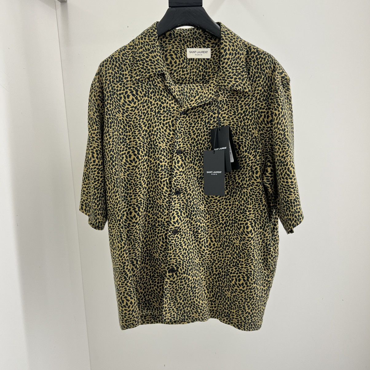 Saint Laurent Paris Saint Laurent Short Sleeve Shirt Size US M / EU 48-50 / 2 - 2 Thumbnail