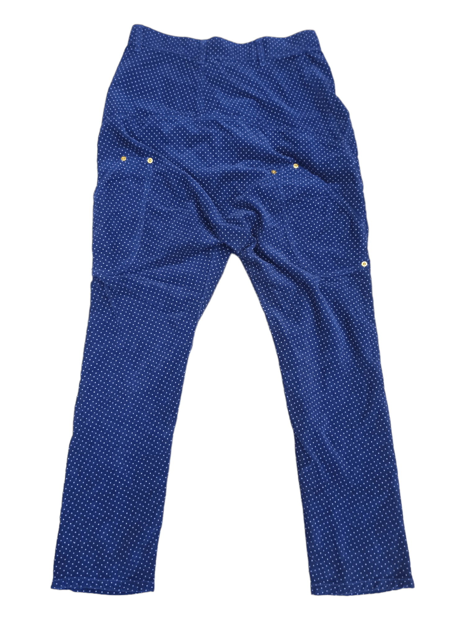 Issey Miyake Mercibeaucoup By Issey Miyake Polkadot Corduroy Pants Size US 28 / EU 44 - 2 Thumbnail